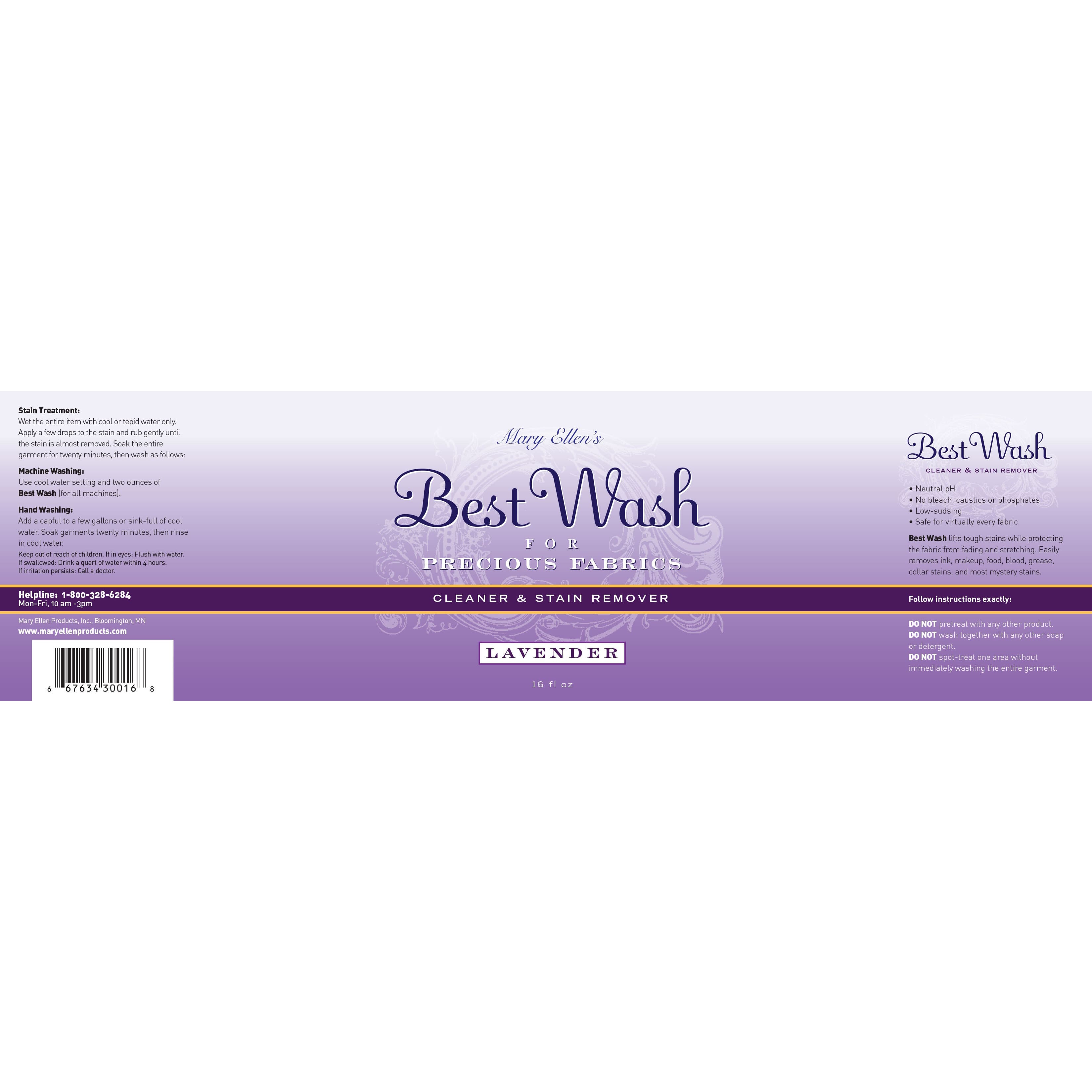 Mary Ellen's 16oz. Best Wash for Precious Fabrics