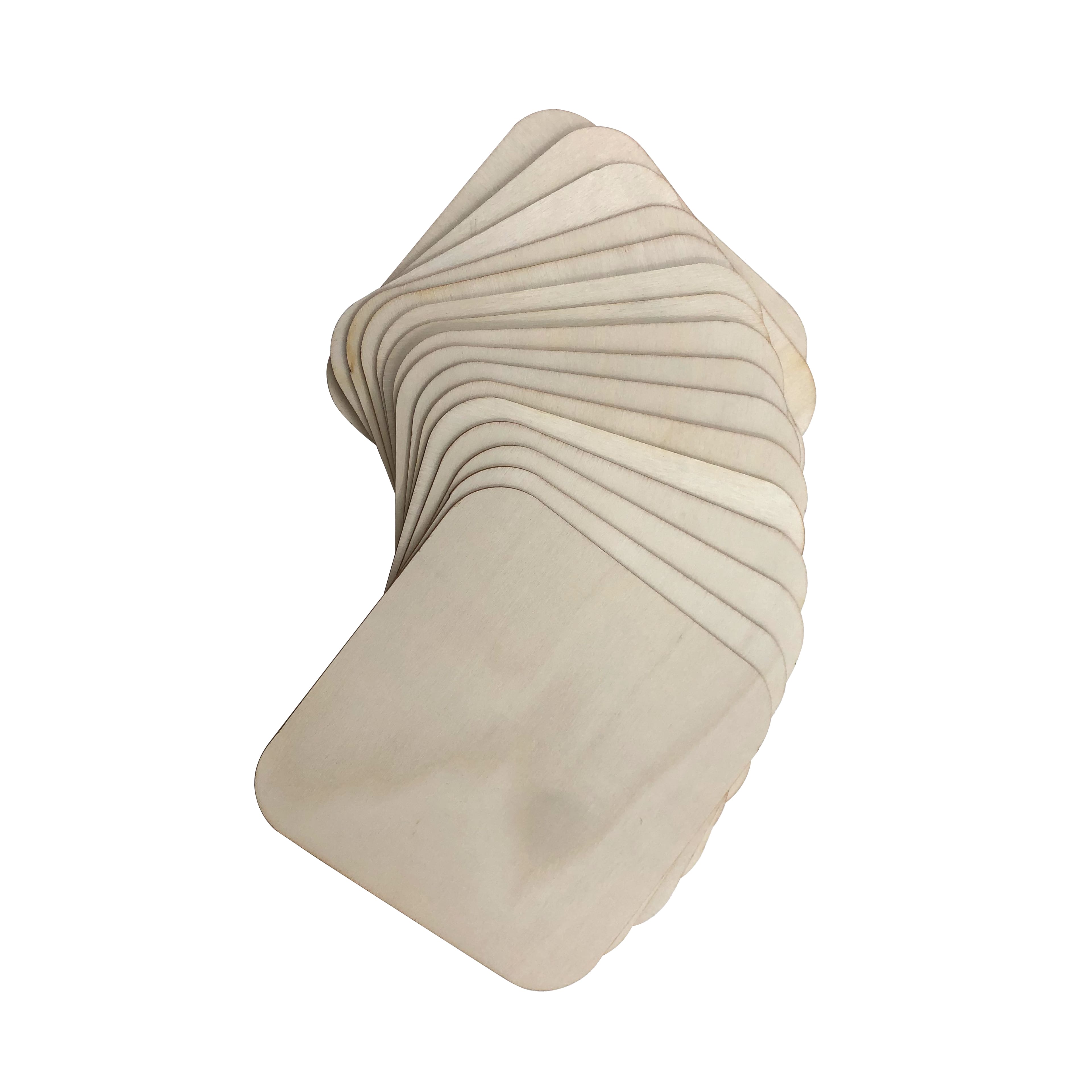 5" Wood Squares, 16ct. by Make Market®