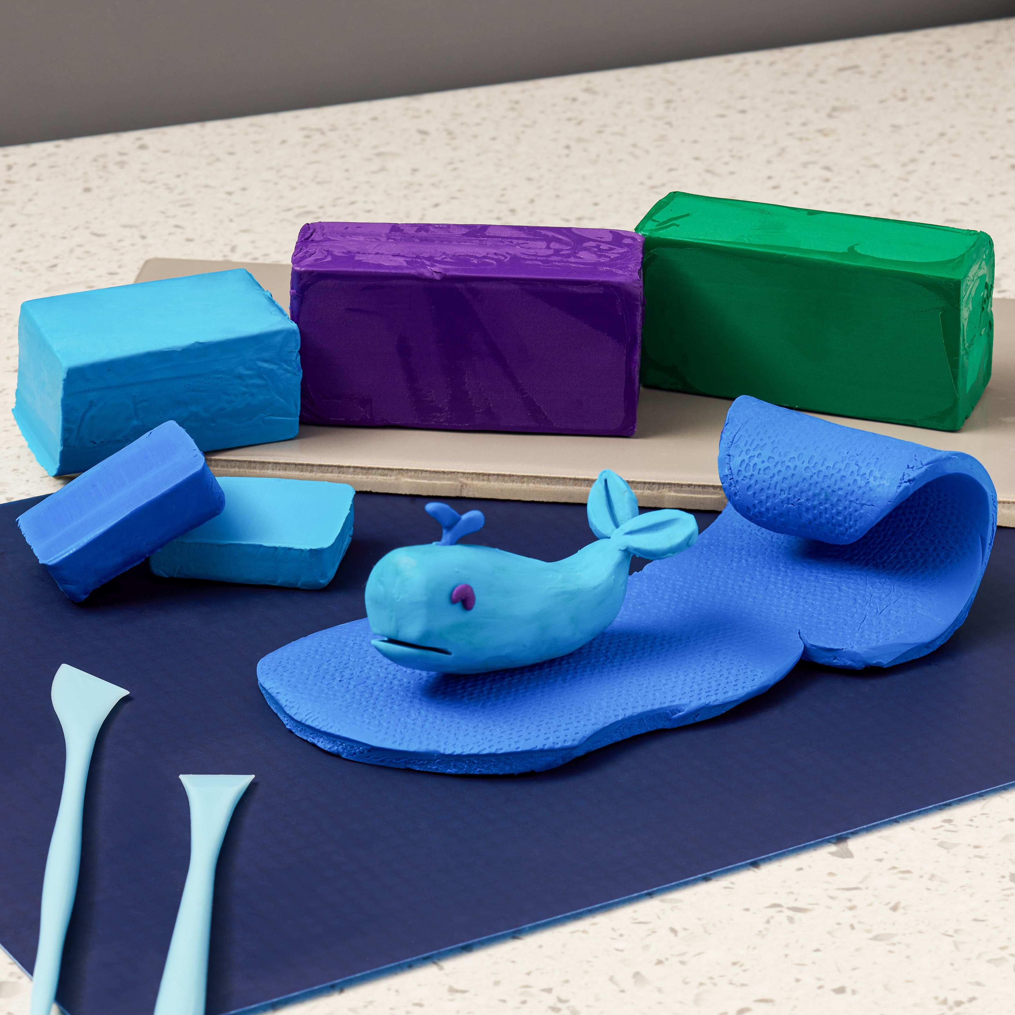 12 Pack: Cool Colors Plastalina Modeling Clay Set by Craft Smart®