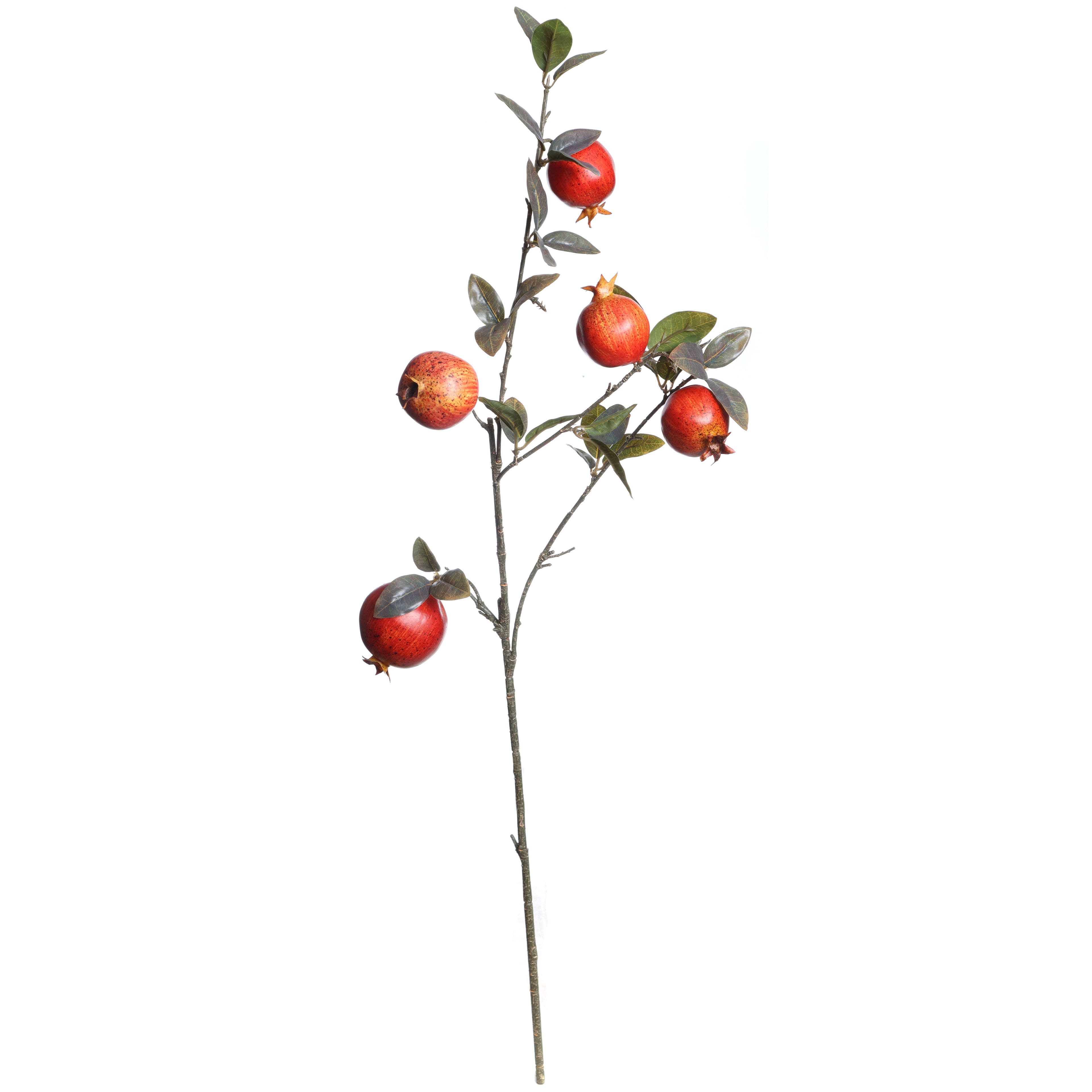 35" Pomegranate & Leaves Stem by Ashland®