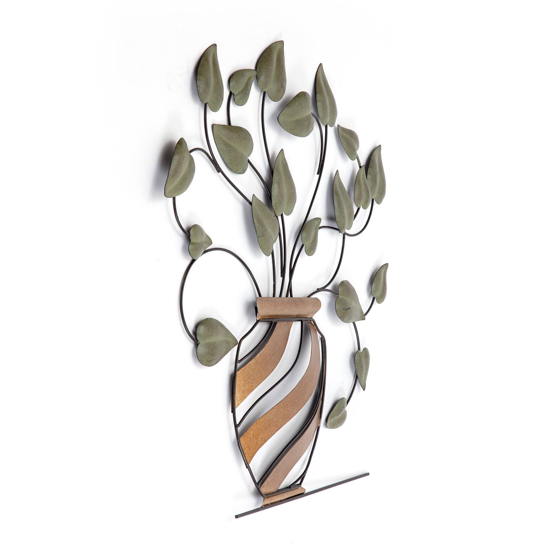 Habitat Decor 30" Betel Botanical Metal Wall Art