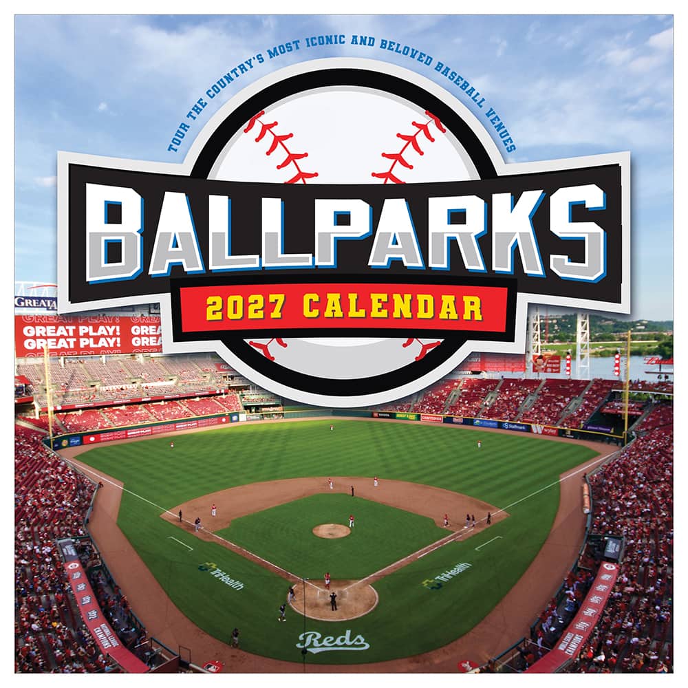2027 Ballparks Wall Calendar
