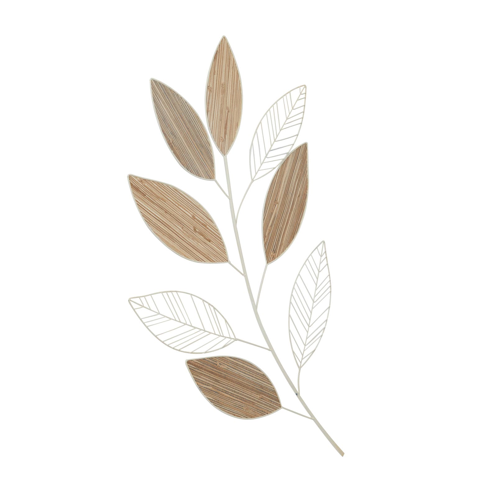 Brown Metal Coastal Wall Decor, Set of  36" x 21" x 2"