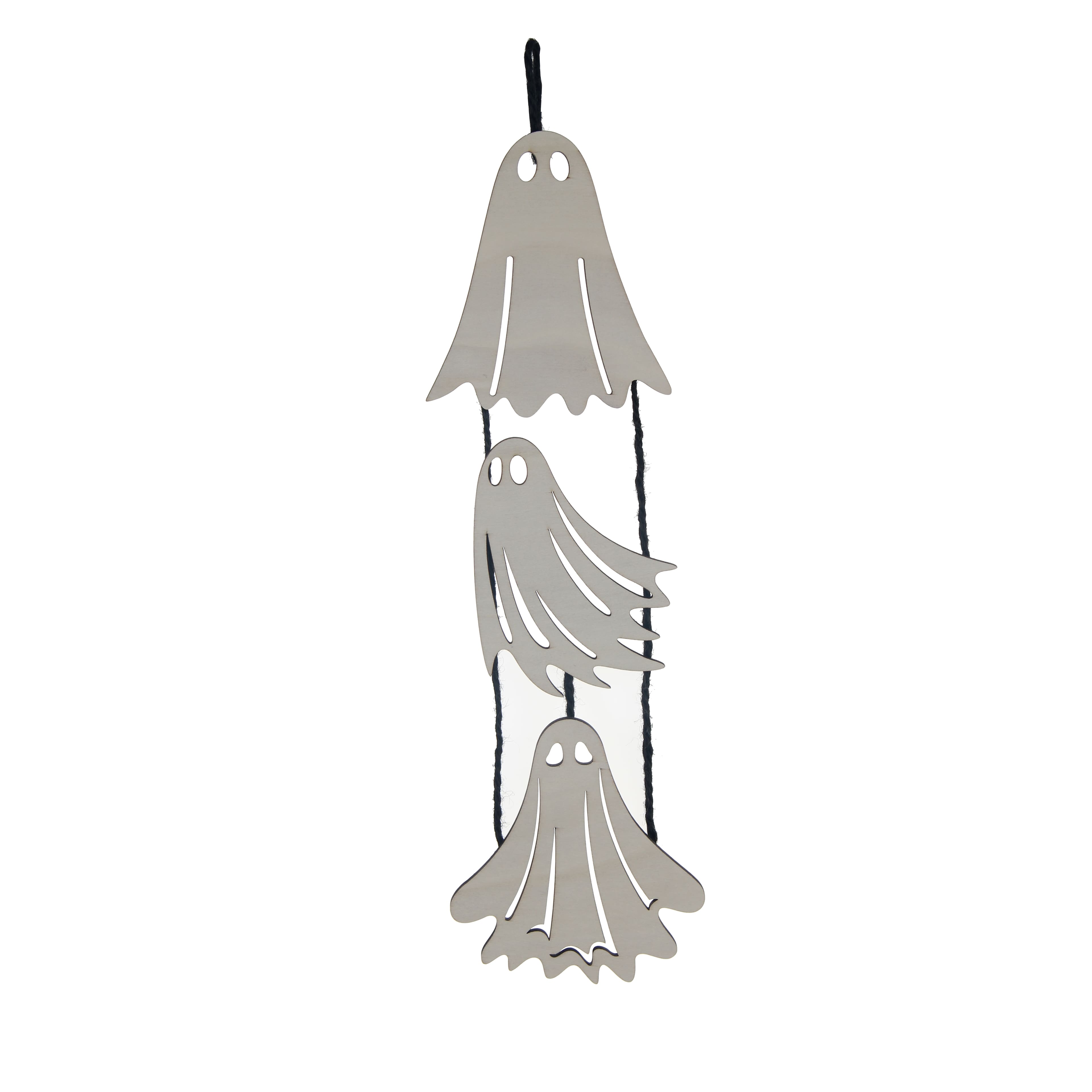 16.25" Ghosts DIY Linear Wood Plaque by Make Market®