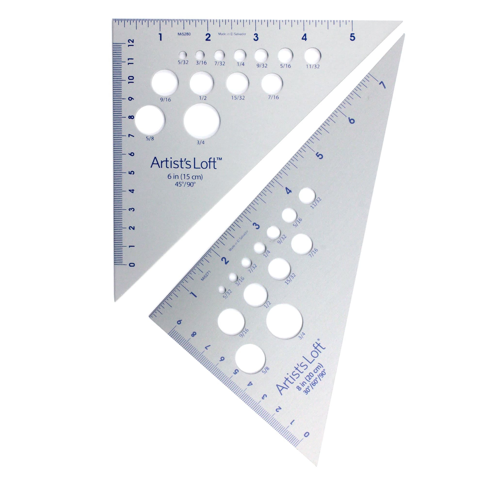 6 Pack: Aluminum Triangle Set by Artist's Loft™