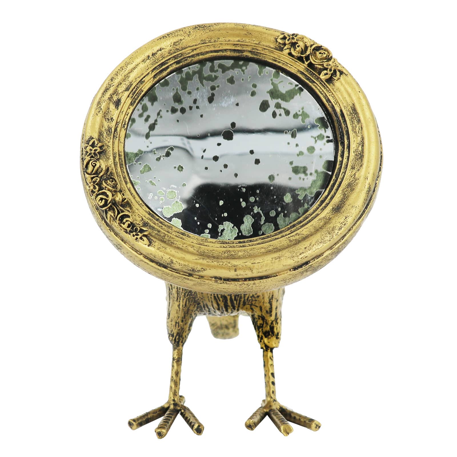 10" Round Mirror Raven Tabletop Décor by Ashland®