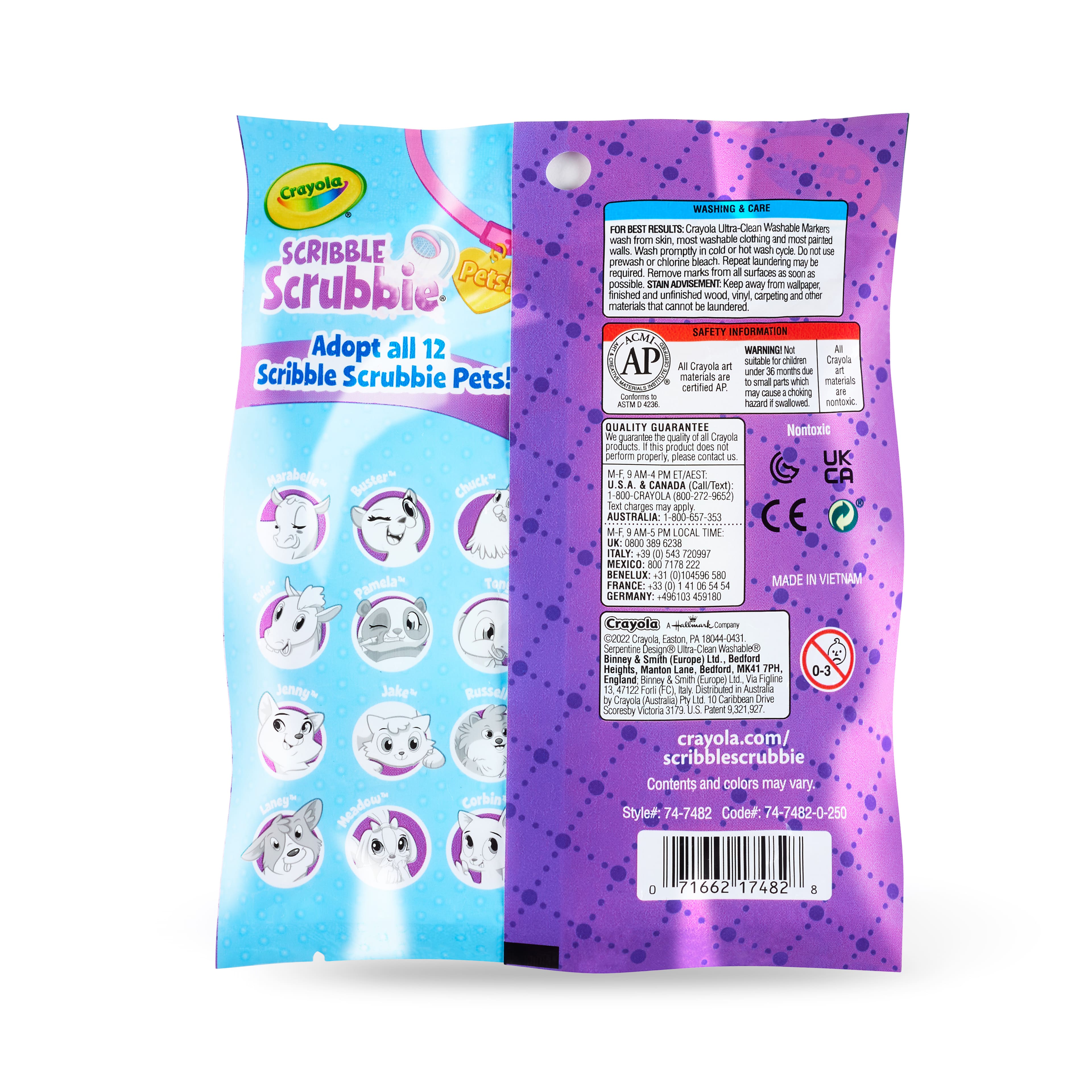 Assorted Crayola® Scribble Scrubbie Pet