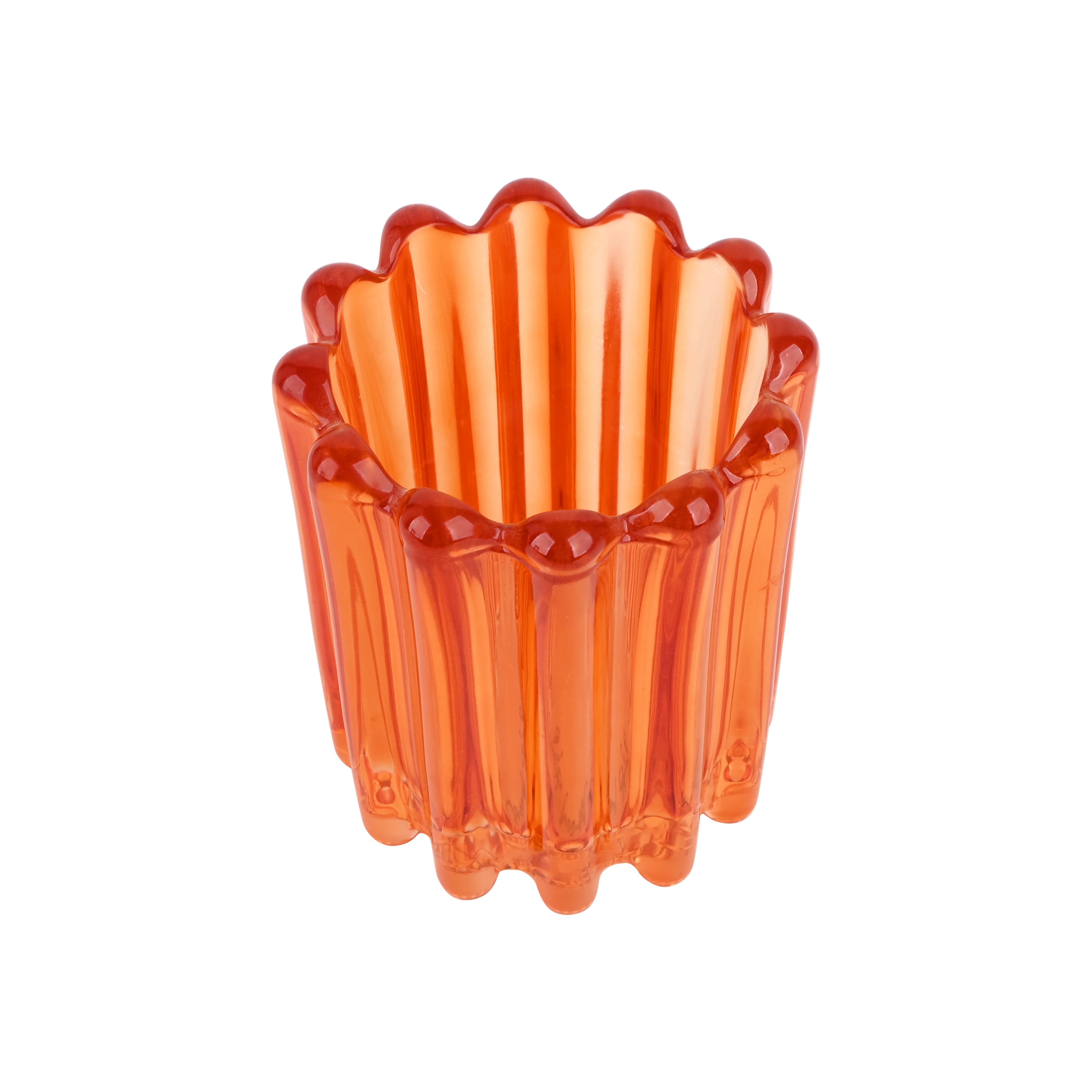 Citrus Glass Tealight Candle Holder by Ashland®