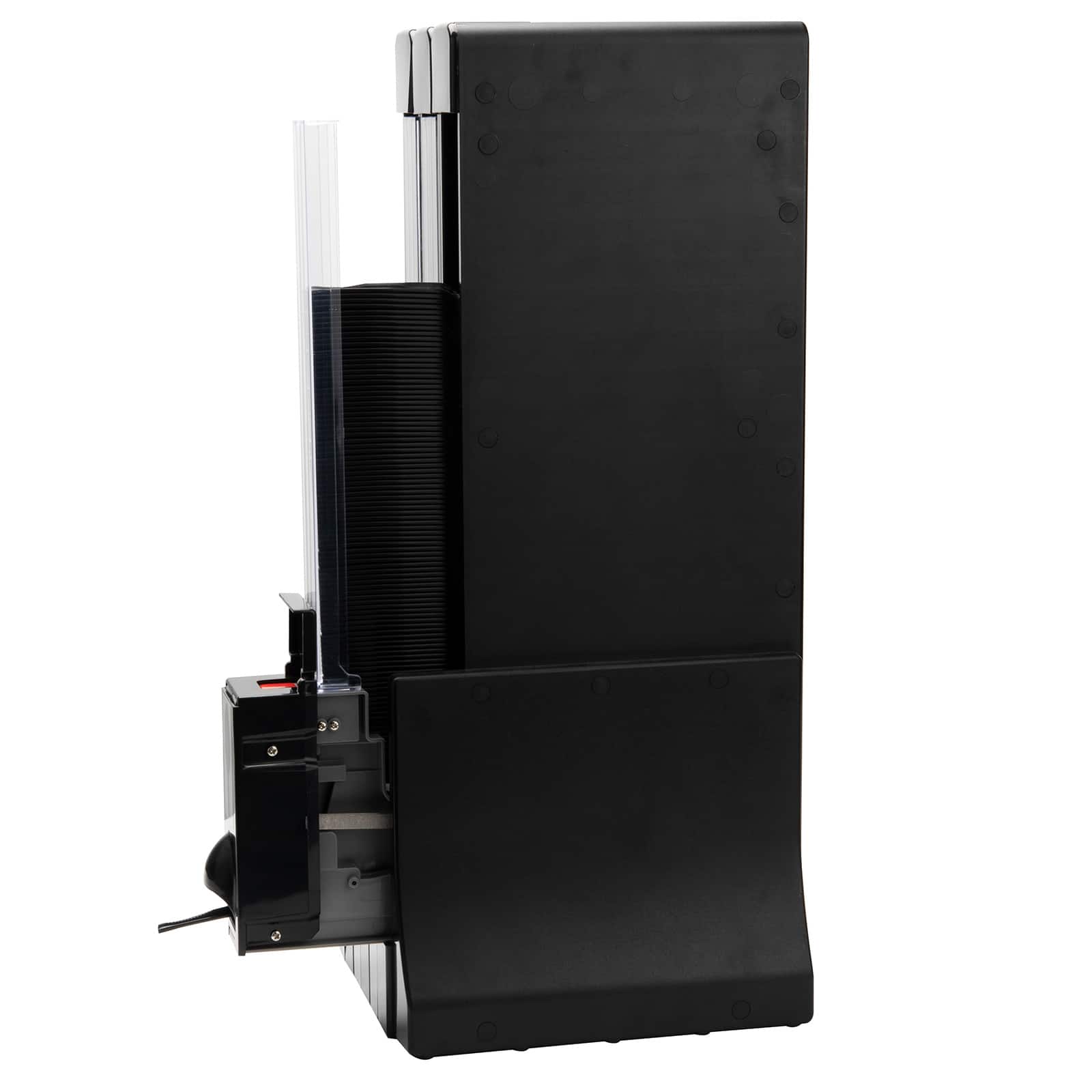 Mind Reader Black Refillable Utensil Dispenser