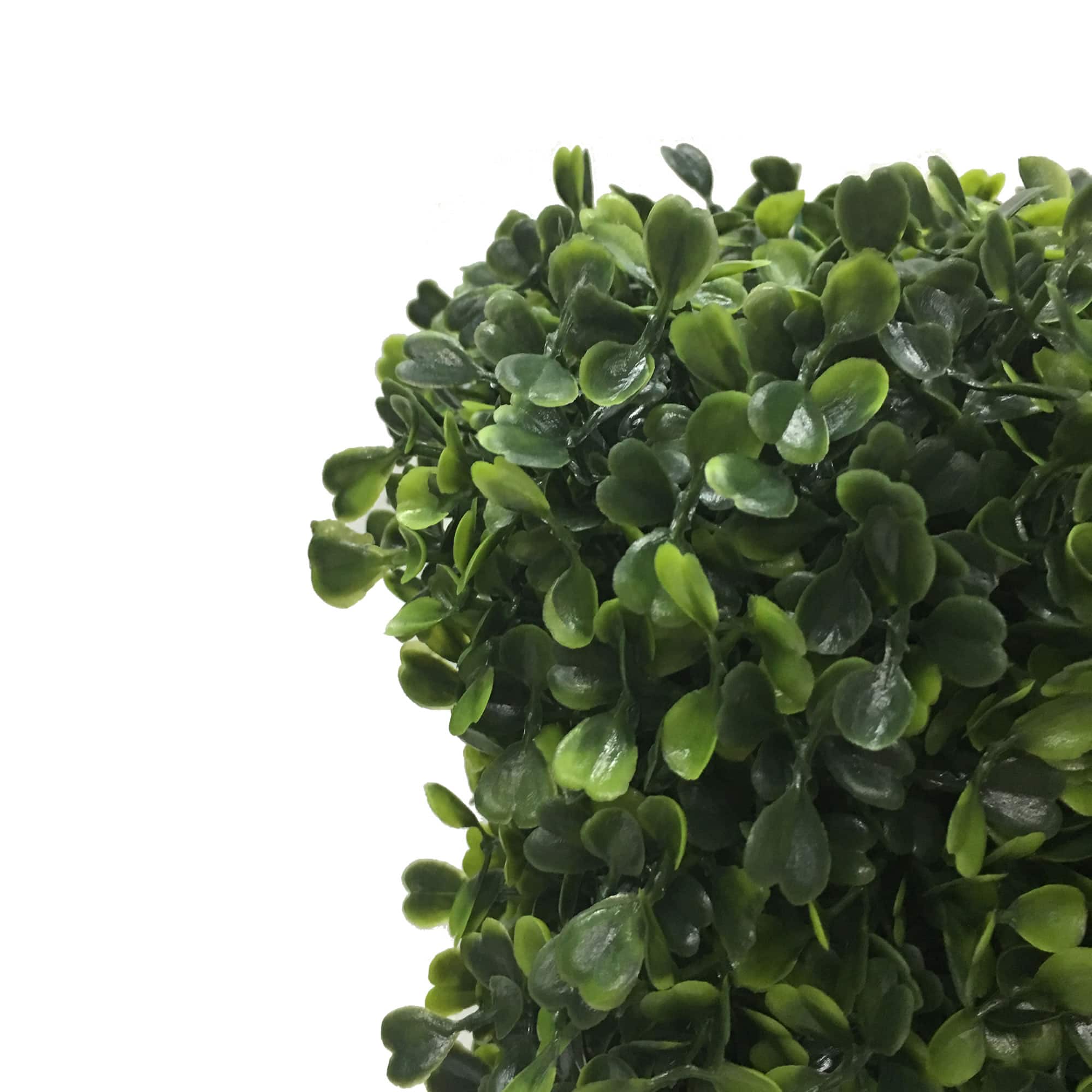 24" Artificial Green Boxwood Hedge
