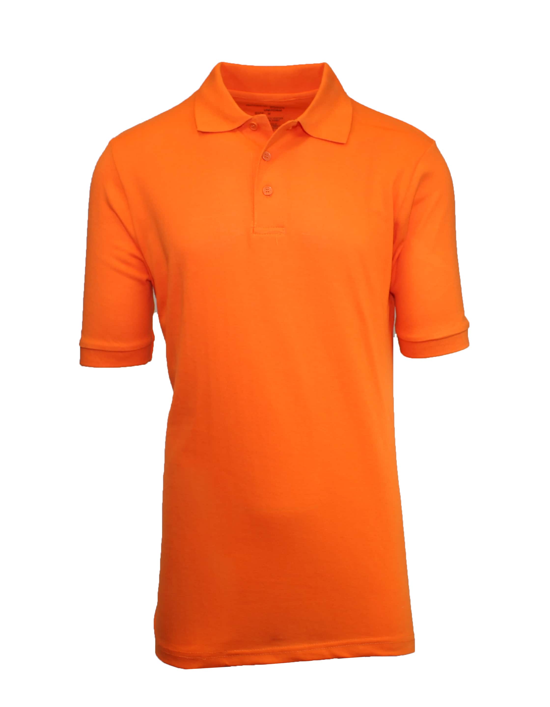 Galaxy By Harvic School Uniform Short Sleeve Men's Pique Polo Shirt