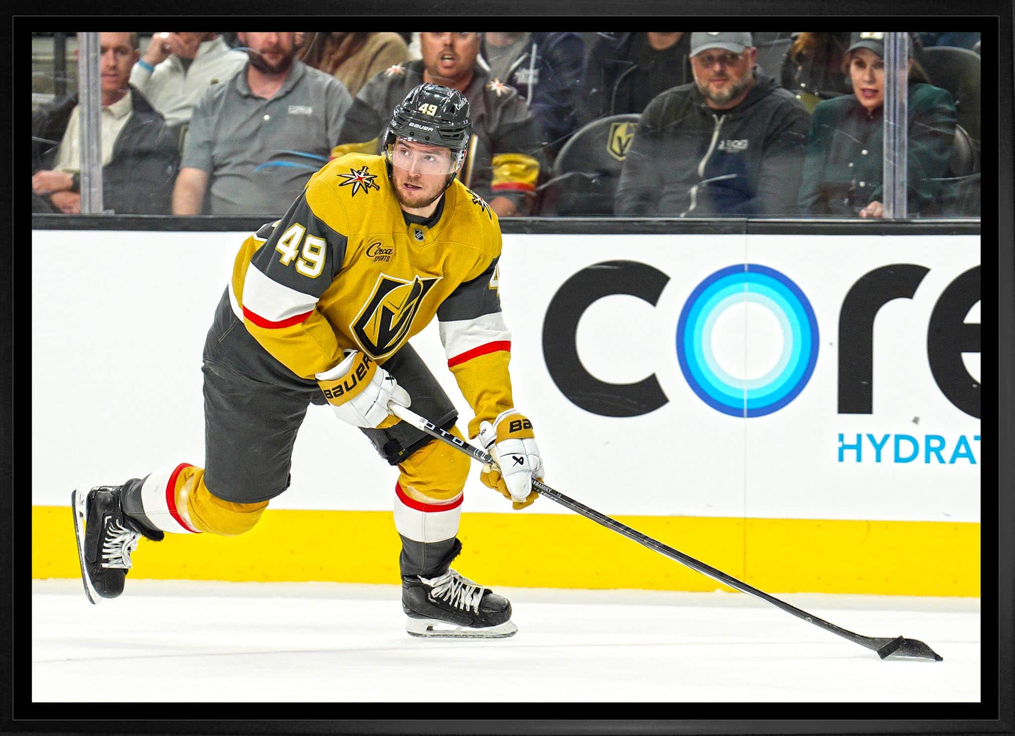 Ivan Barbashev 20" x 29" Framed Canvas Vegas Golden Knights 31.5" x 22.5"