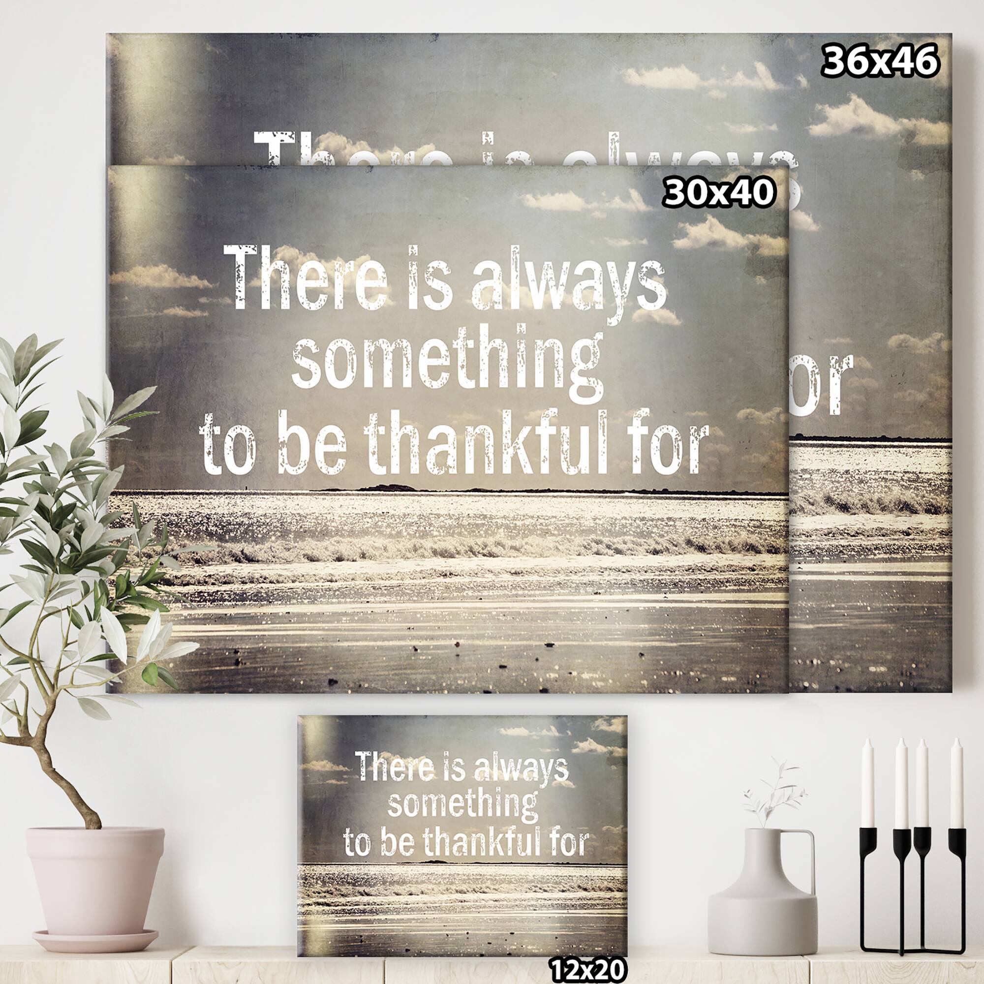 Designart - There Is Always Something To Be Thankful For
