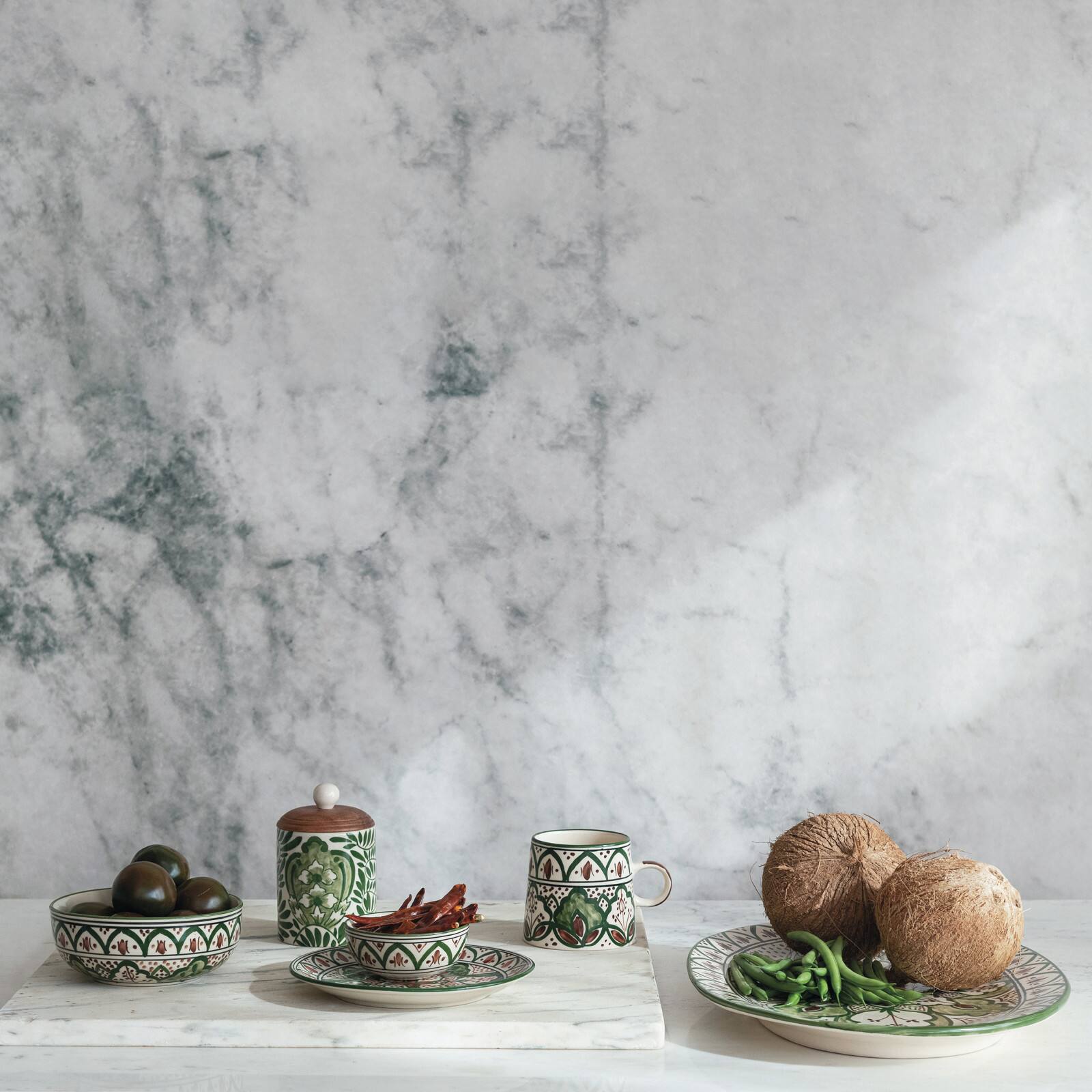 Hello Honey® 7.5" Botanical Bliss Stoneware Plates, 4ct.