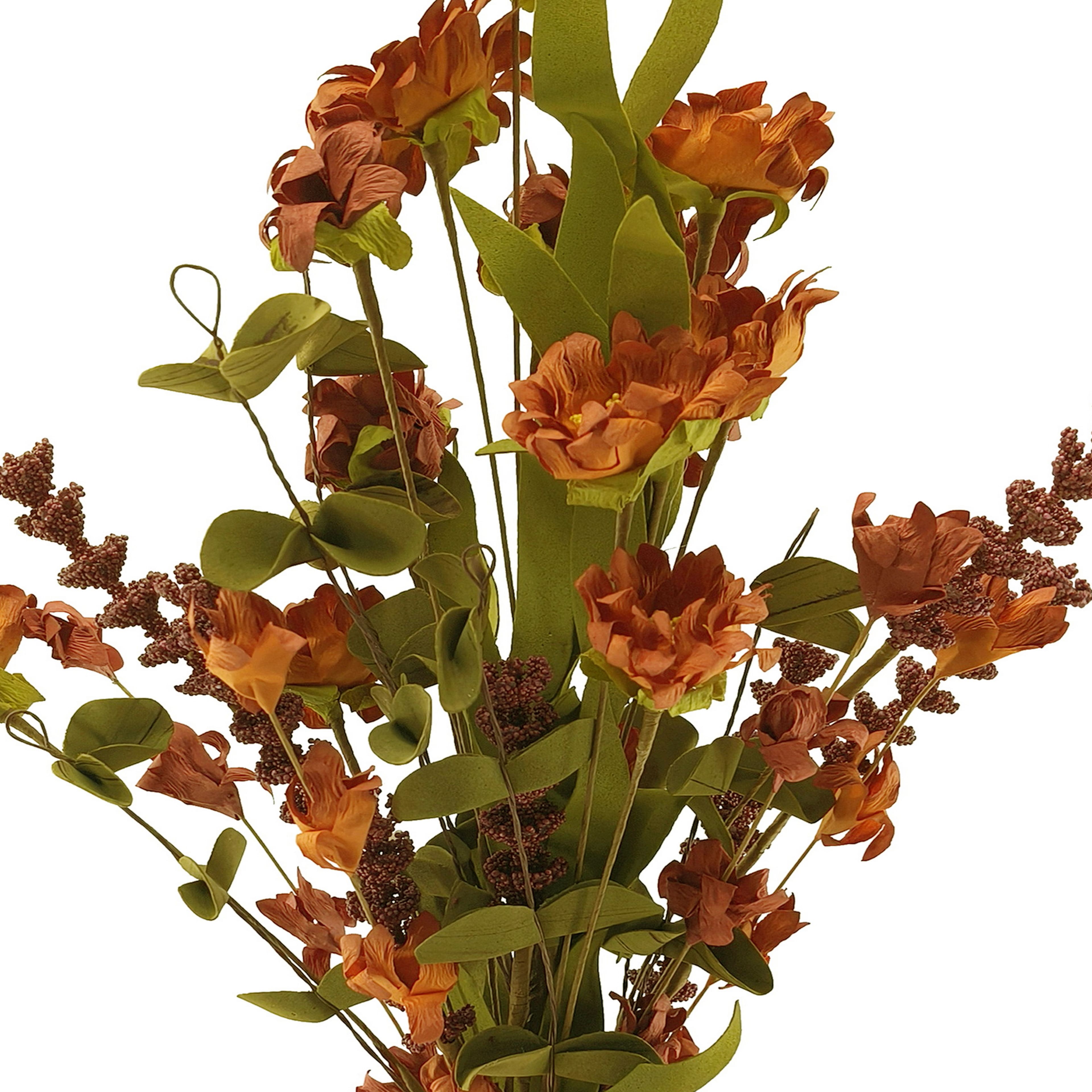 19" Orange Wildflower Mix Bush by Ashland®