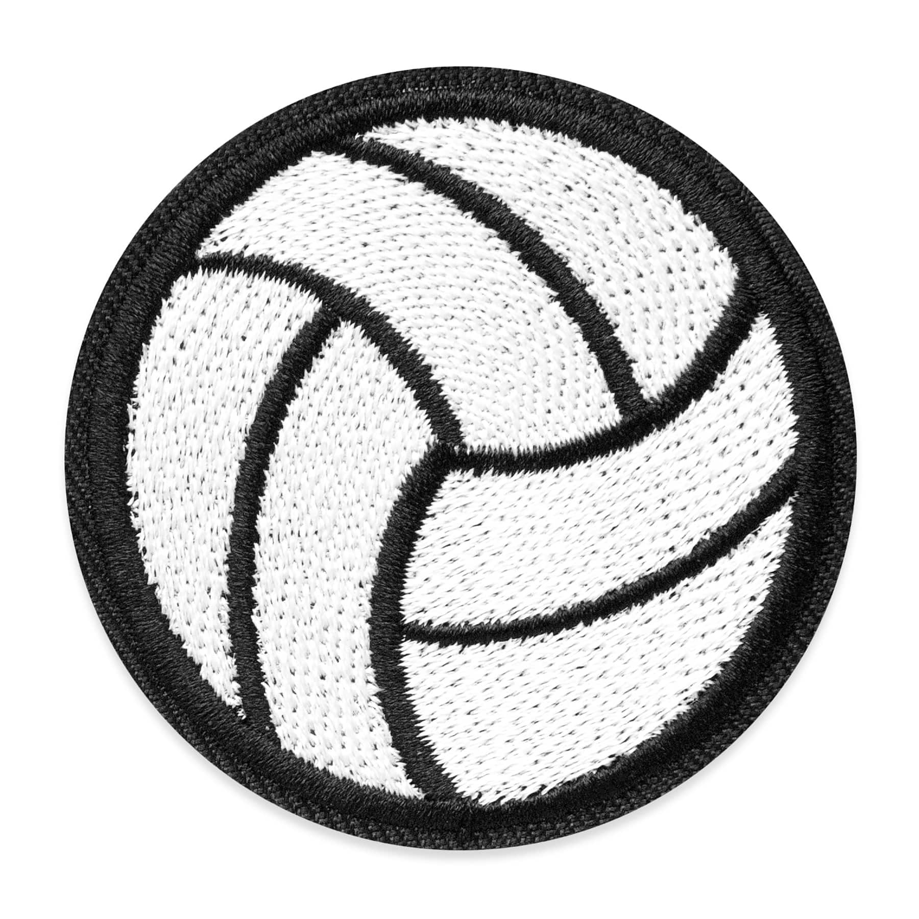 Volleyball Embroidered Iron-On & Adhesive Patch by Make Market®