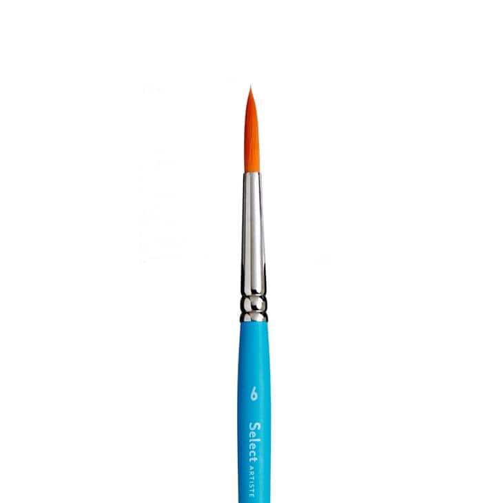 12 Pack: Princeton™ Select™ Artiste Series 3750 Short Handle Round Brush