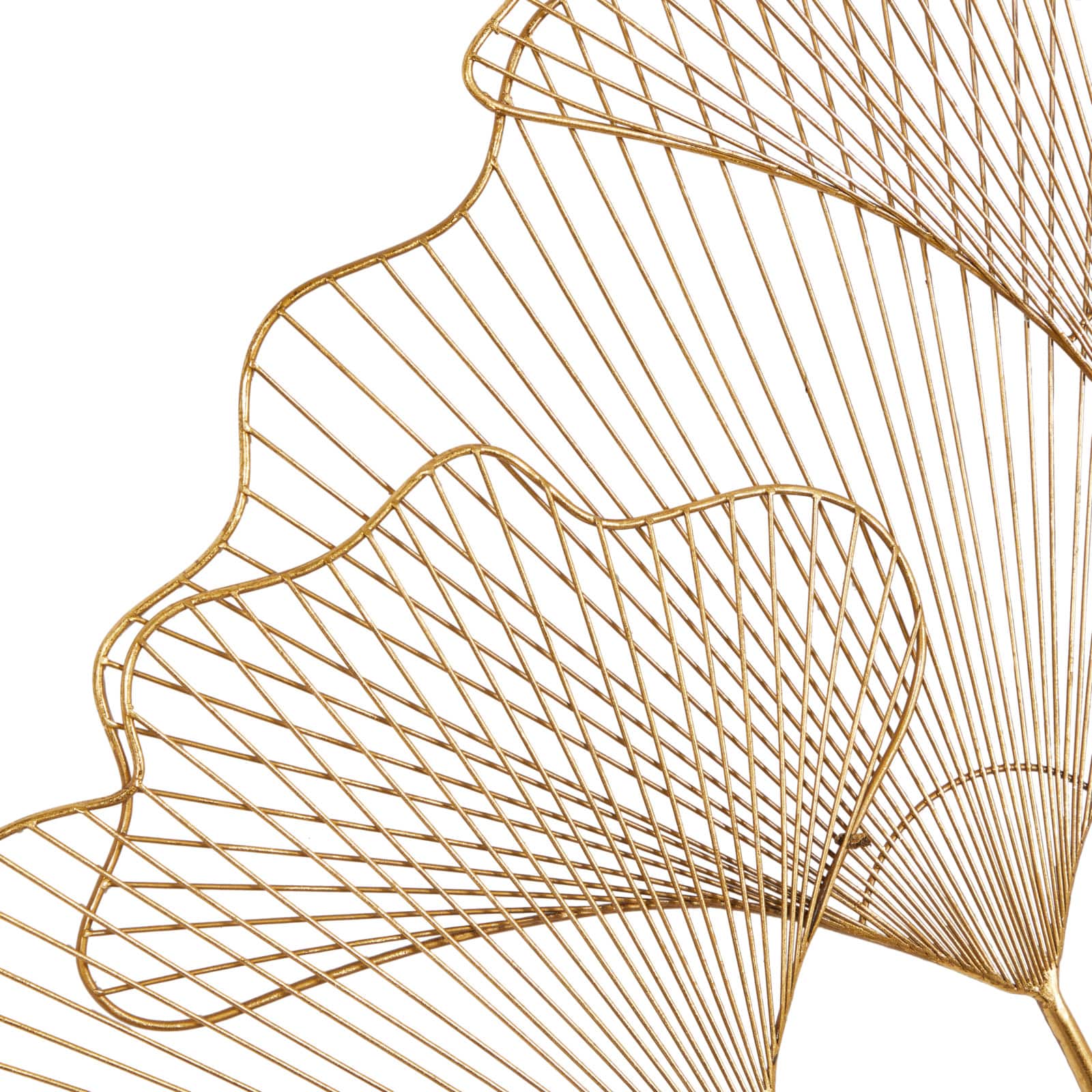 CosmoLiving by Cosmopolitan Gold Iron Glam Wall Décor