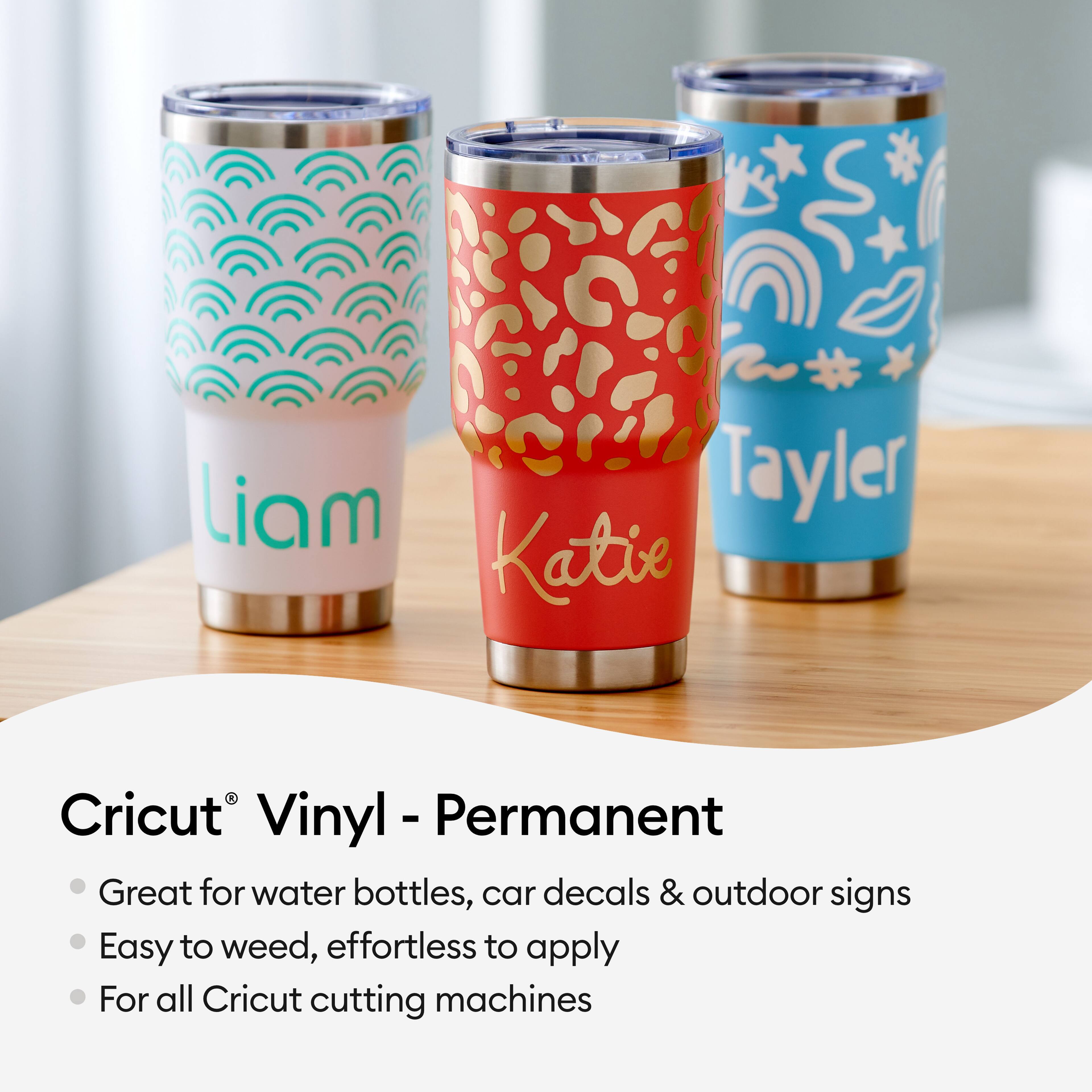 Cricut® Permanent Vinyl, Rainbow Sampler