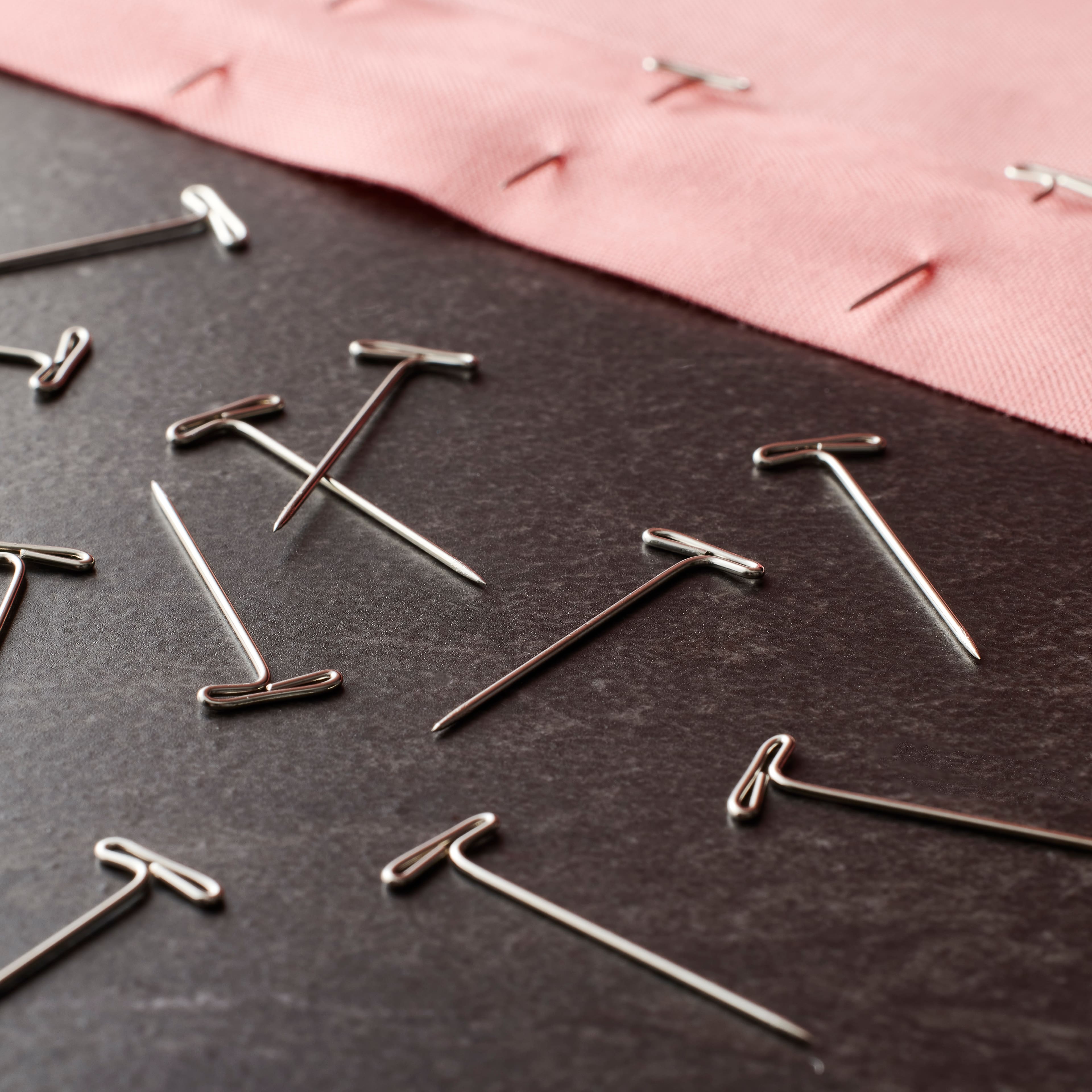 12 Packs: 100 ct. (1,200 total) 1.25" Quilter's T-Pins by Loops & Threads™