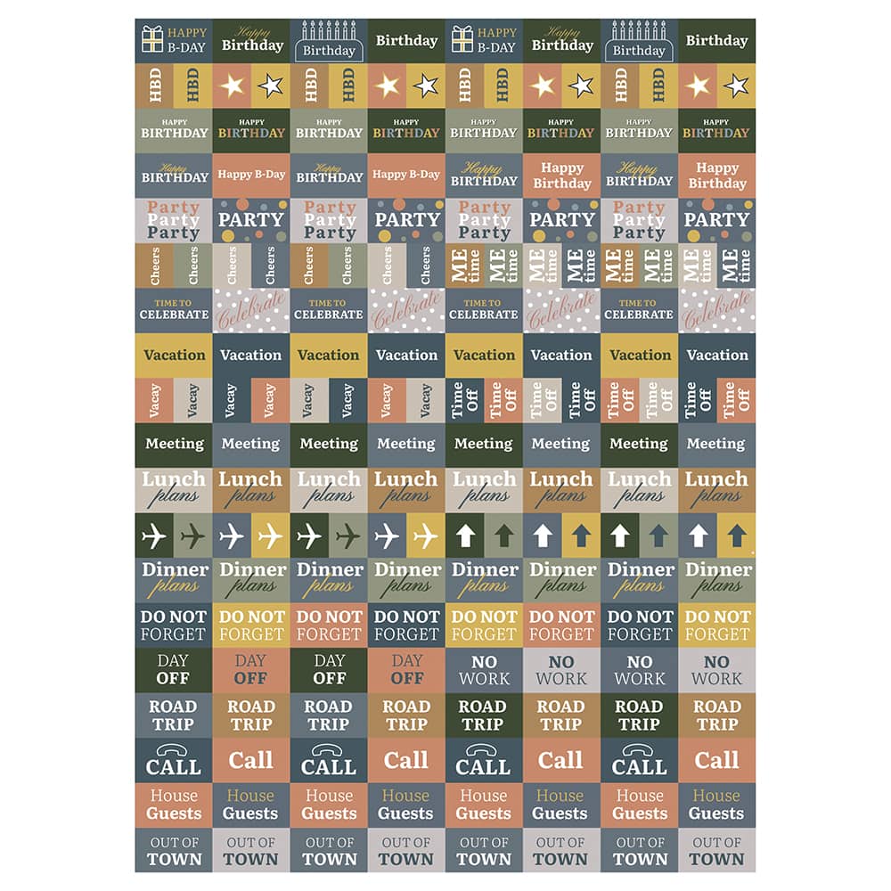 2027 Formal Flowers Large Weekly Monthly Planner
