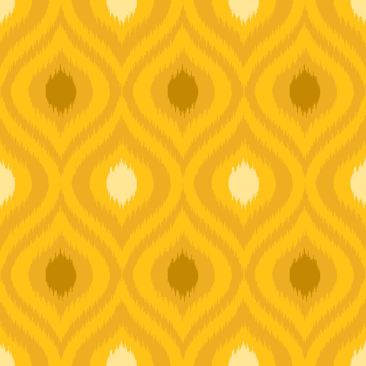 Springs Creative Tonal Ikat Golden Yellow Quilting Cotton Fabric