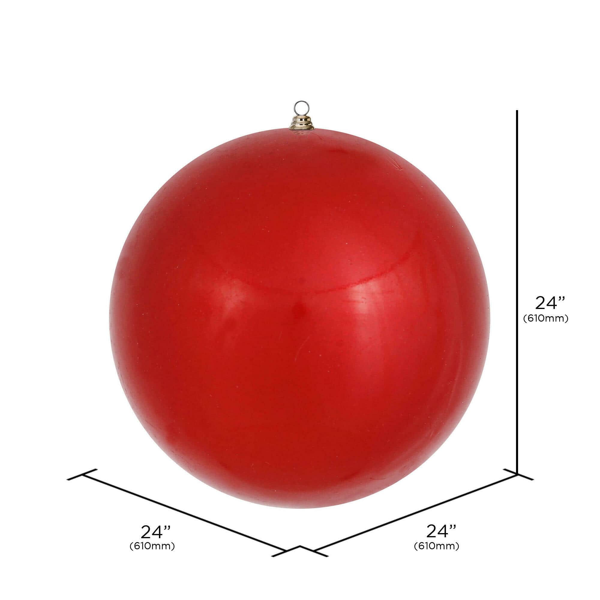 Vickerman 24" Giant Candy Ball Ornament
