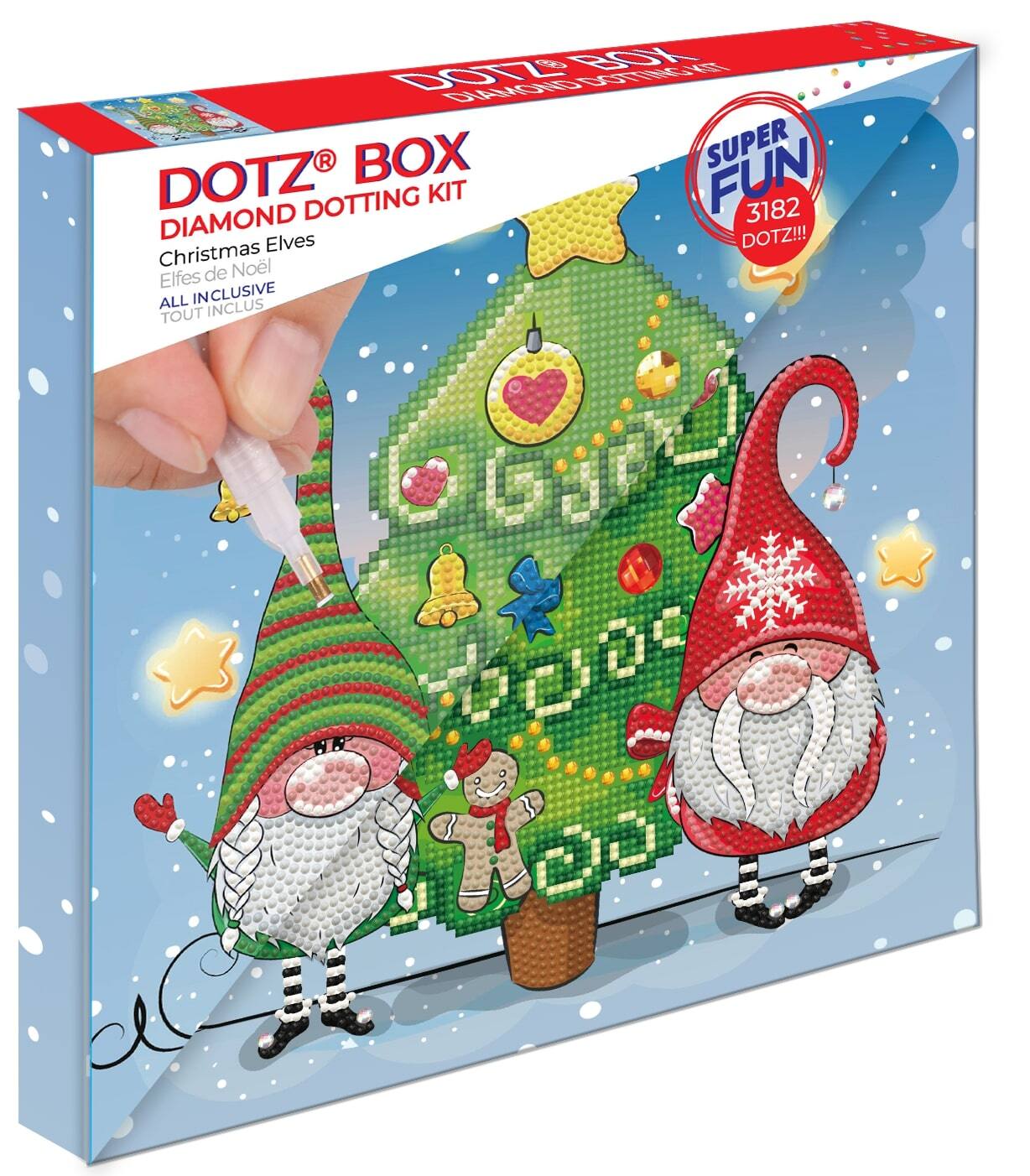 Diamond Dotz® Christmas Elves Diamond Dotting Kit