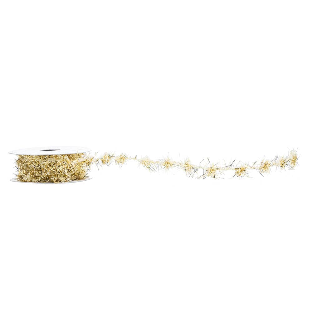 JAM Paper 3yd. Metallic Feather Ribbon