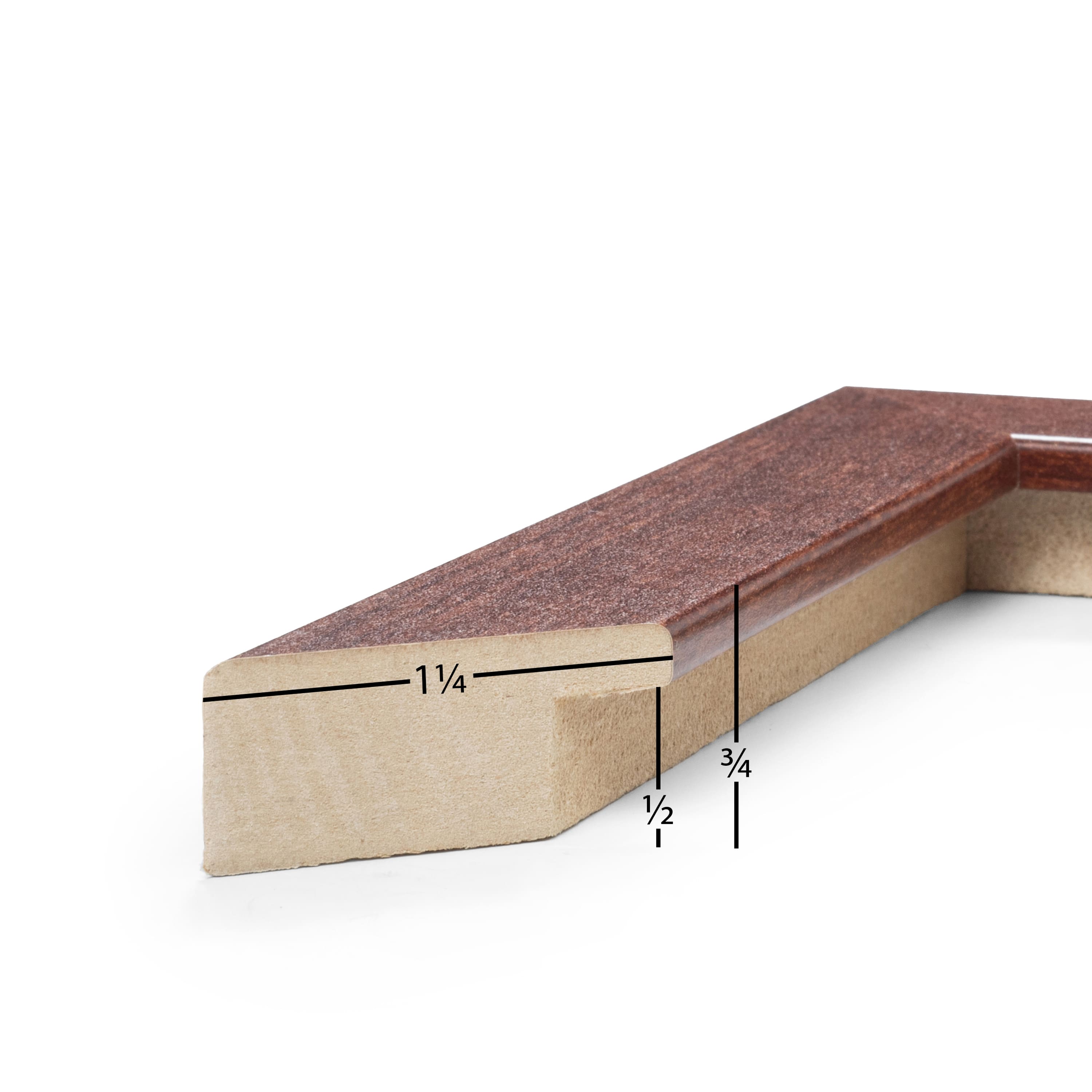 Frame USA Corporate Canadian Walnut Single Image Picture Frame