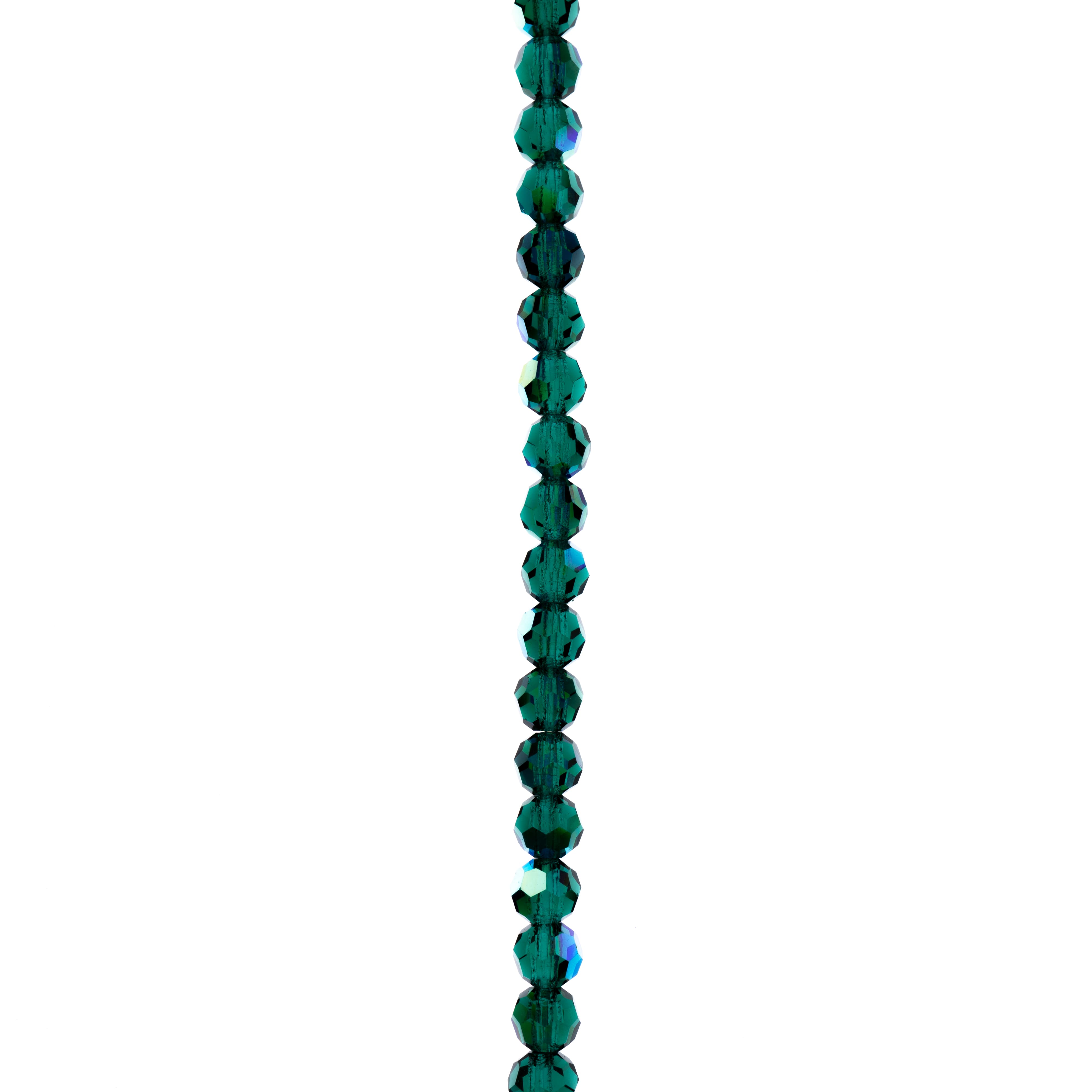12 Packs: 31 ct. (372 total) Preciosa Glass Crystal Round Beads, 4mm by Bead Landing™