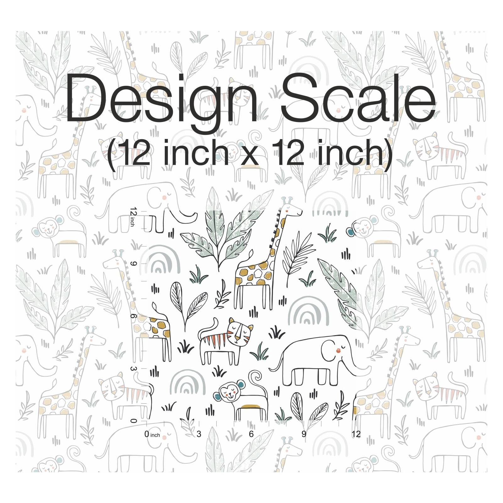 RoomMates White & Yellow Jungle Menagerie Peel & Stick Wallpaper