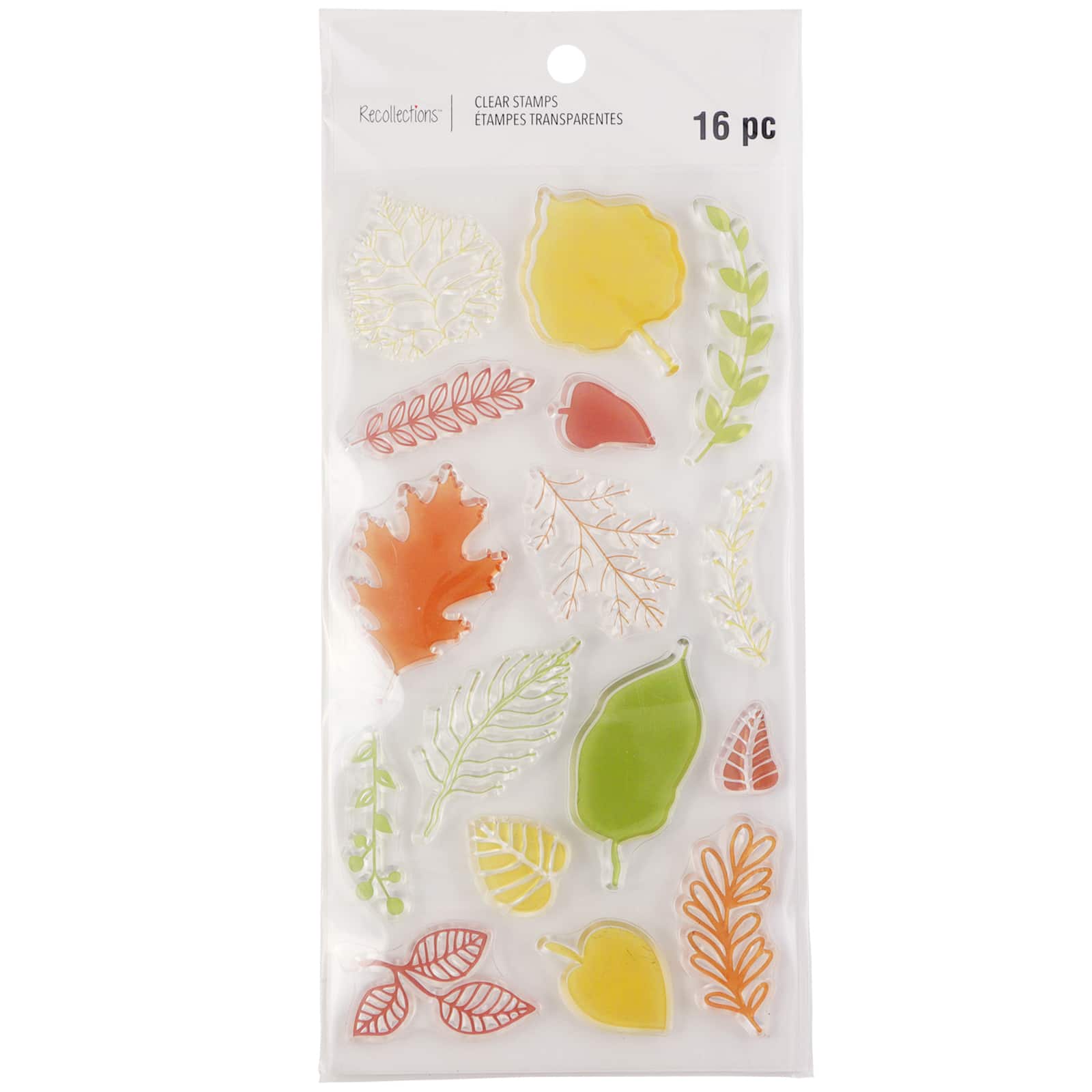 6 Pack: Leaves Clear Stamp Set by Recollections™
