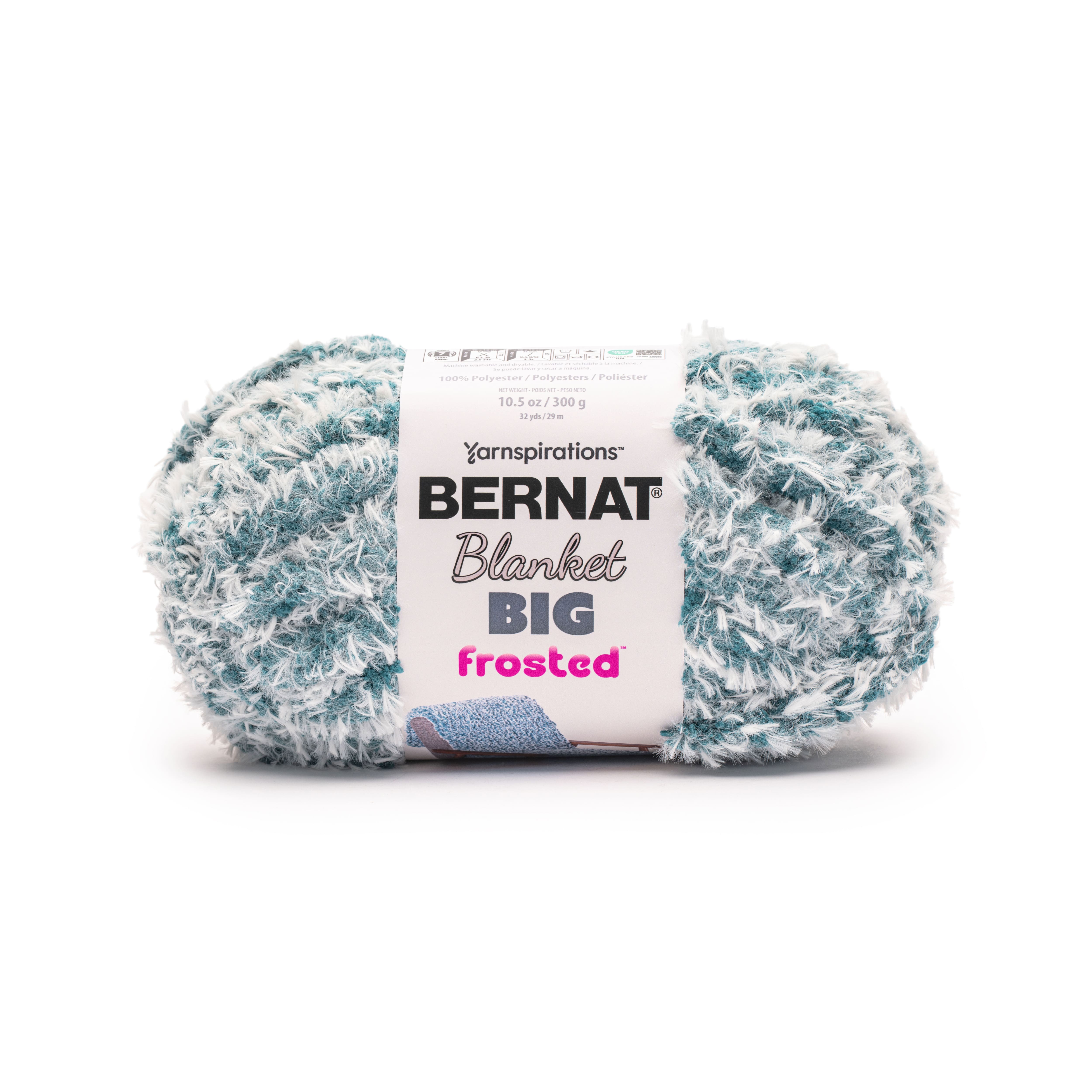 6 Pack: Bernat® Blanket Big Frosted™ Yarn