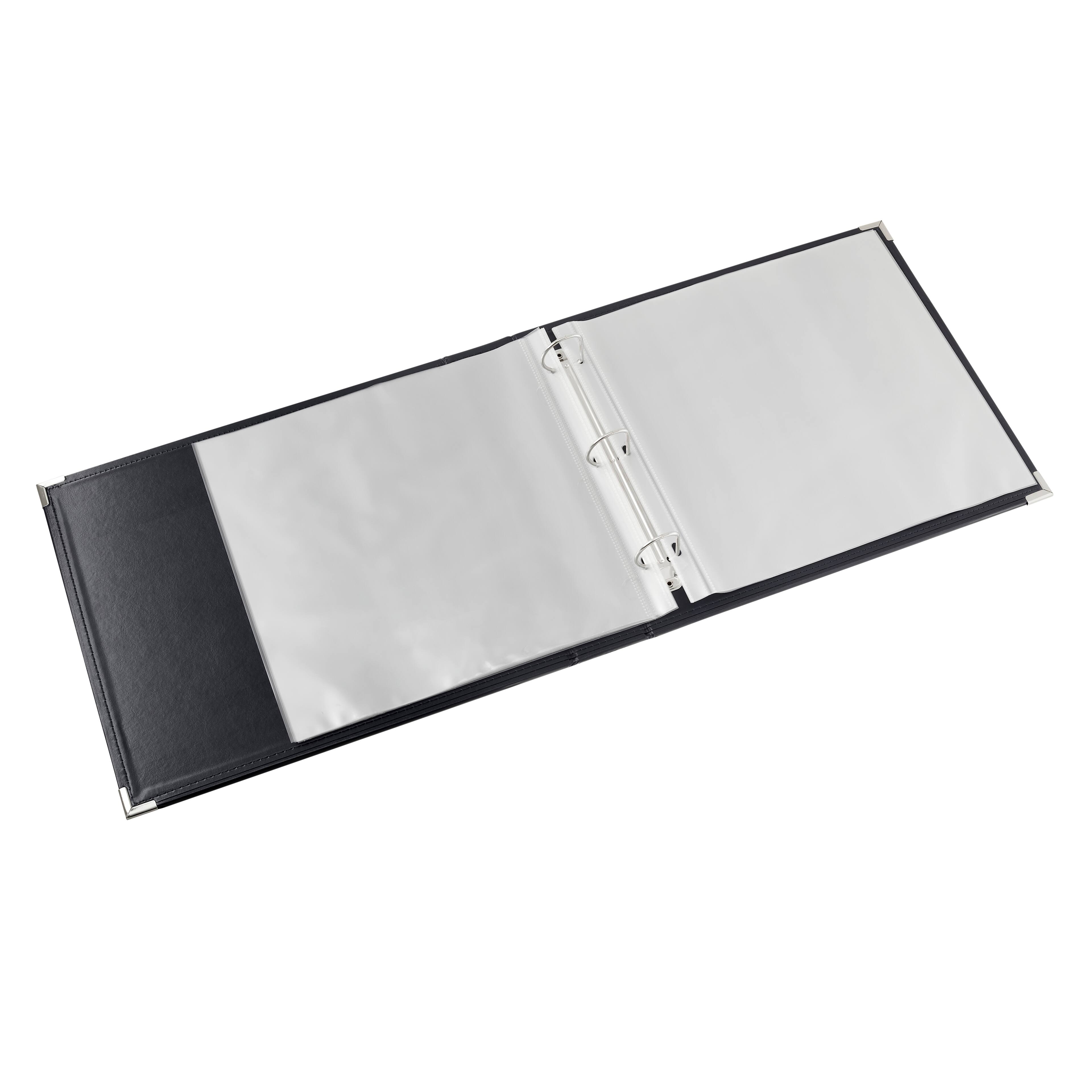 Leather D-Ring Scrapbook Album by Recollections