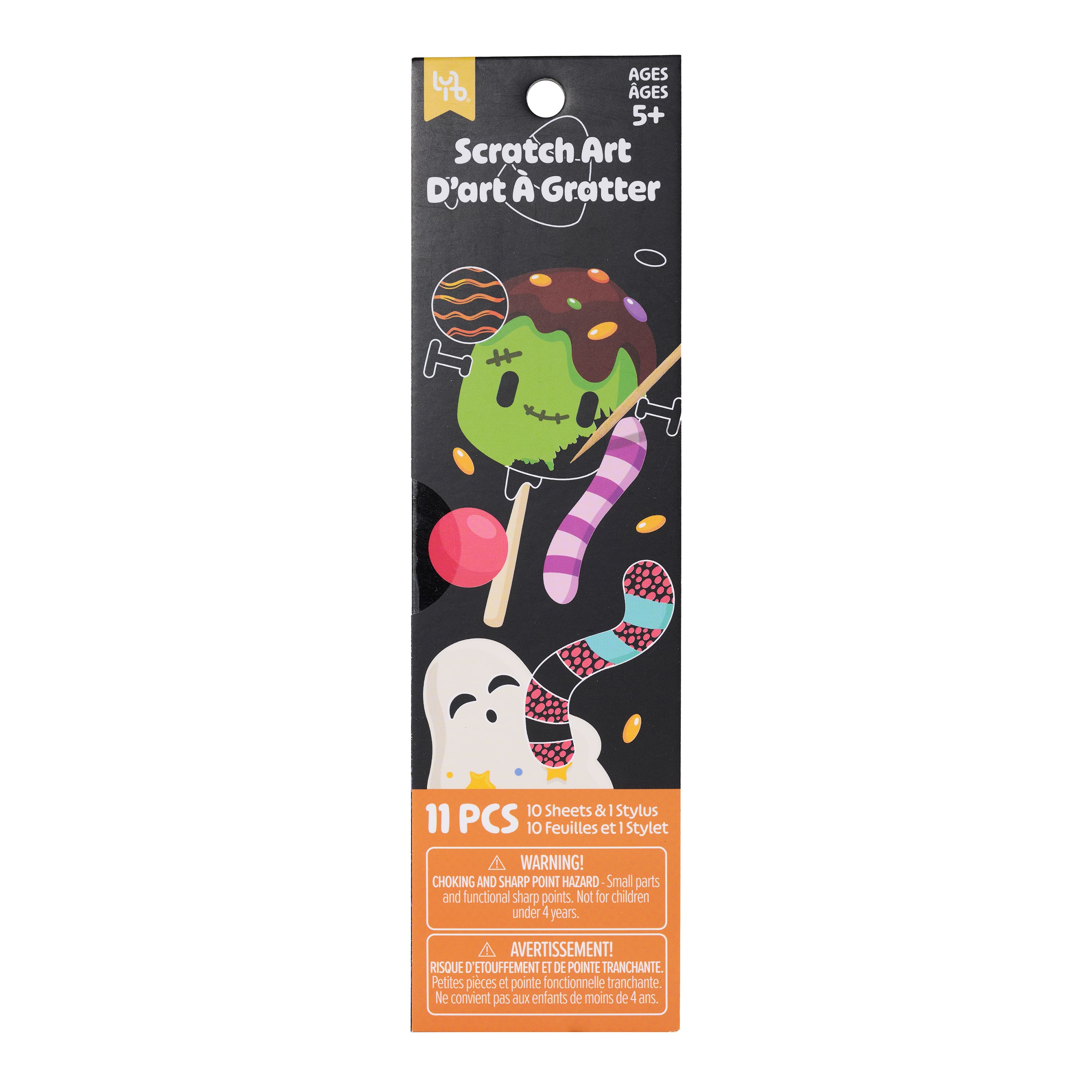 Halloween Treats Scratch Art Bookmark Pad by Little Yellow Bicycle®