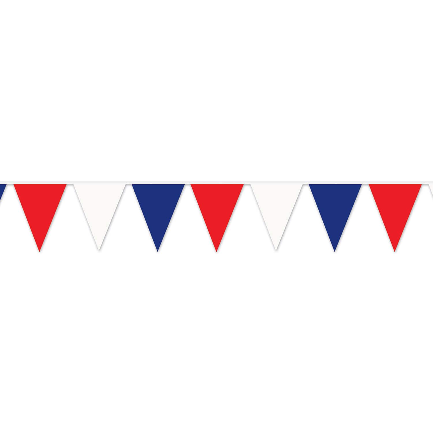 Beistle 120Ft Red, White & Blue Pennant Banner | 120 ft | Michaels®