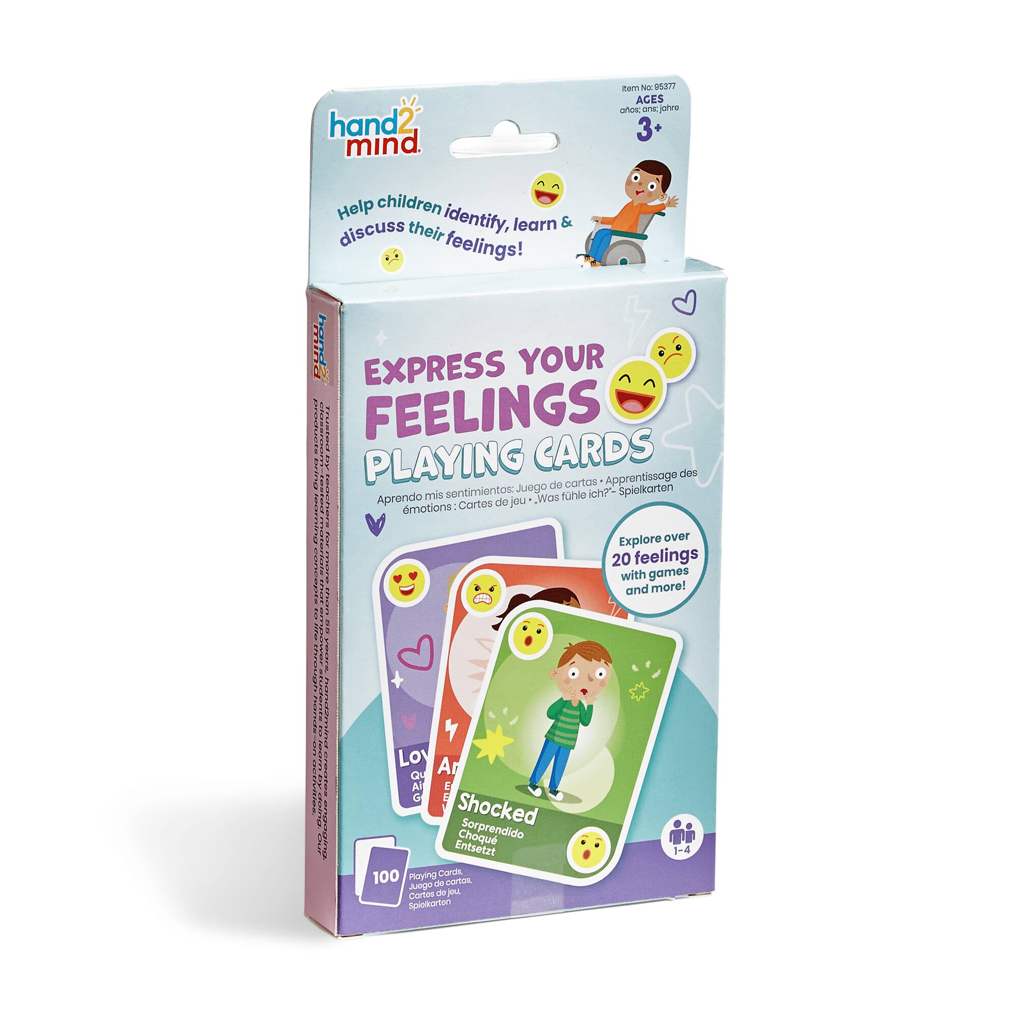 hand2mind® Express Your Feelings™ Playing Cards