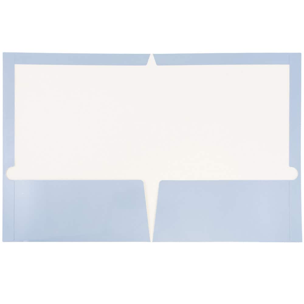 JAM Paper Glossy Laminated Two Pocket Folders