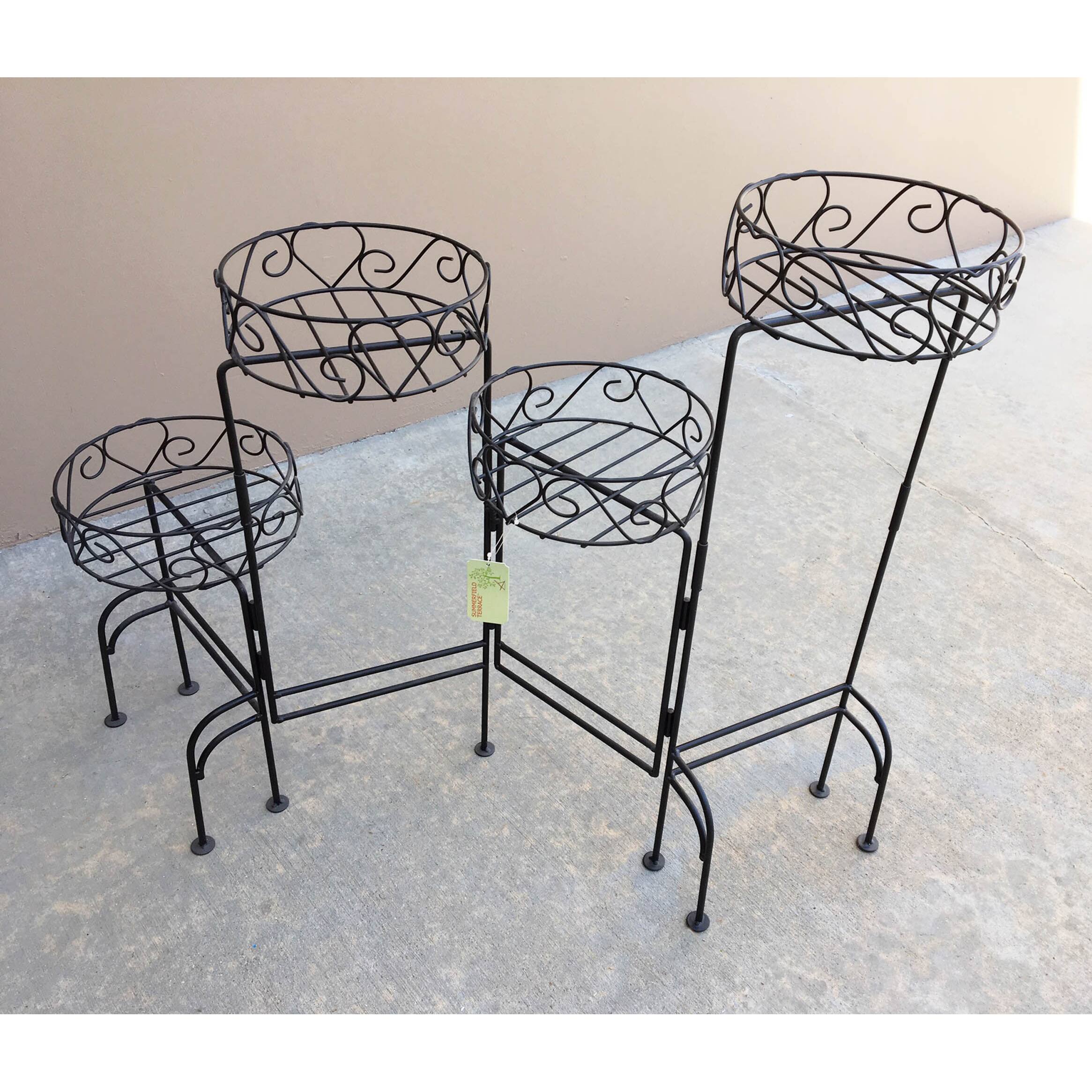 25'' Four-Tier Plant Stand Screen