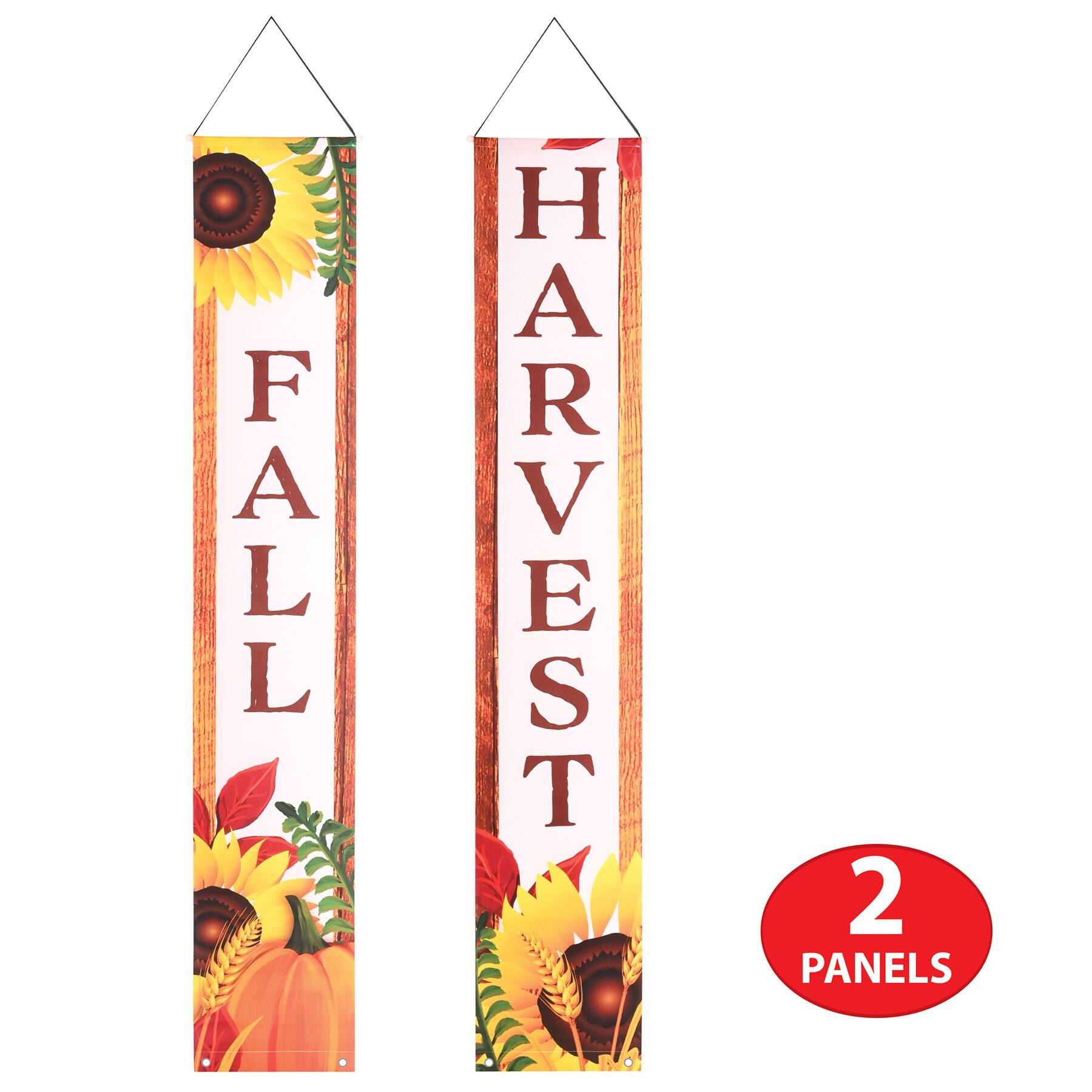 Beistle 6ft. Fall Fabric Door Panel Set, 2ct.