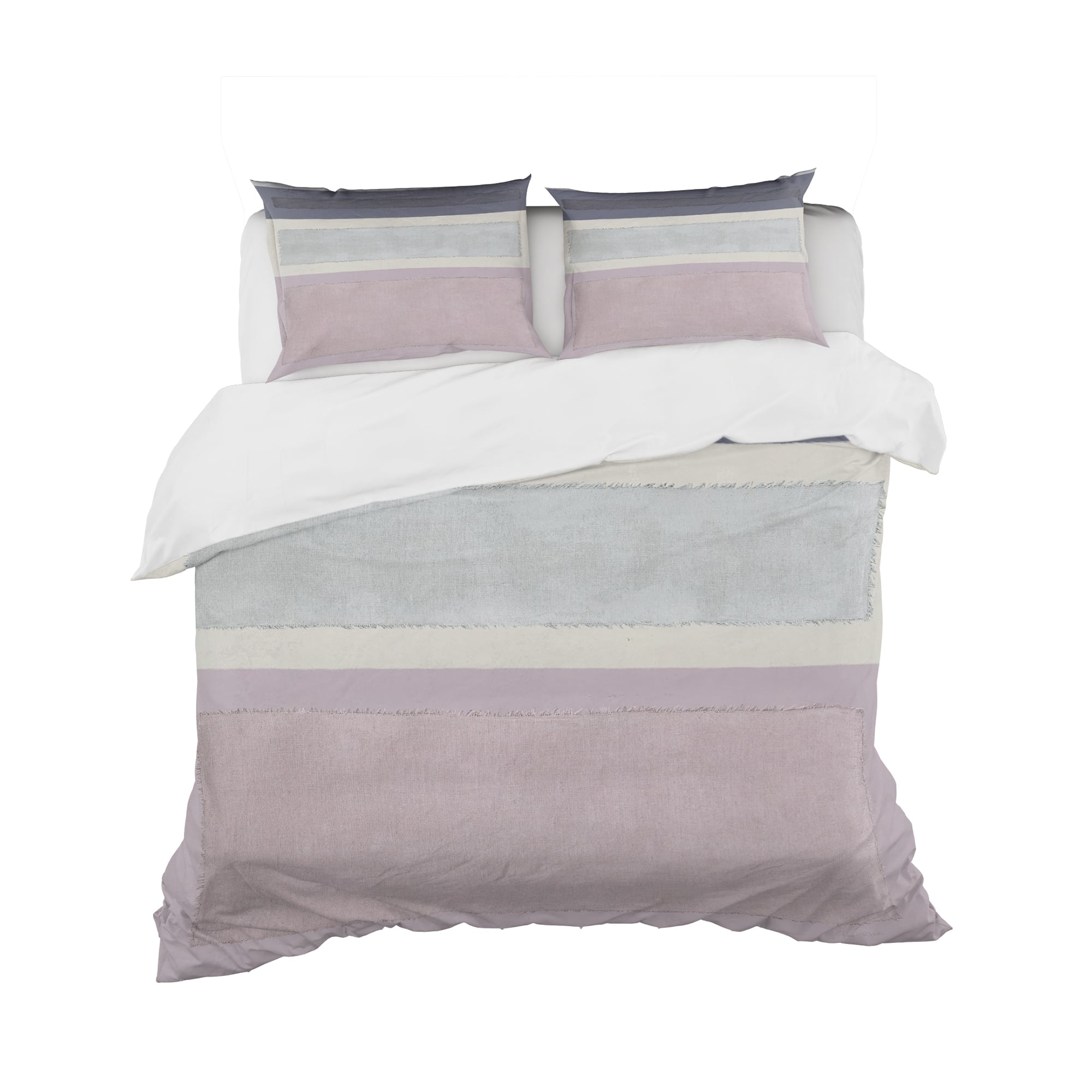 Designart 'Painted Weaving IV FB' Geometric Bedding Set
