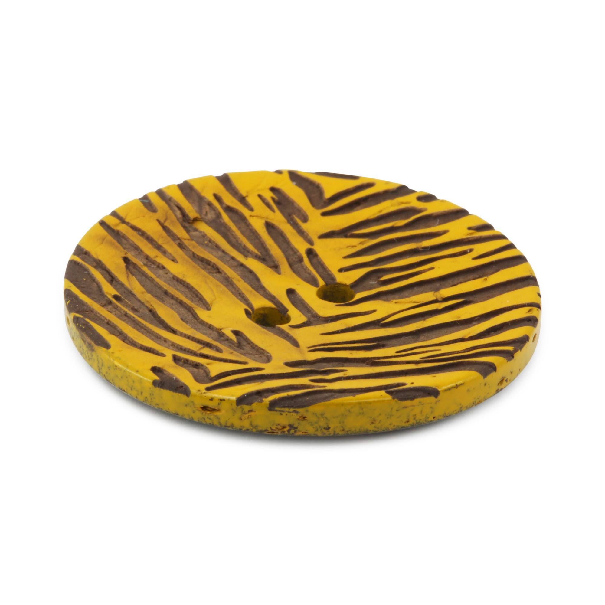 Dritz® 30mm Sustainable Coconut Round Button, 3ct.