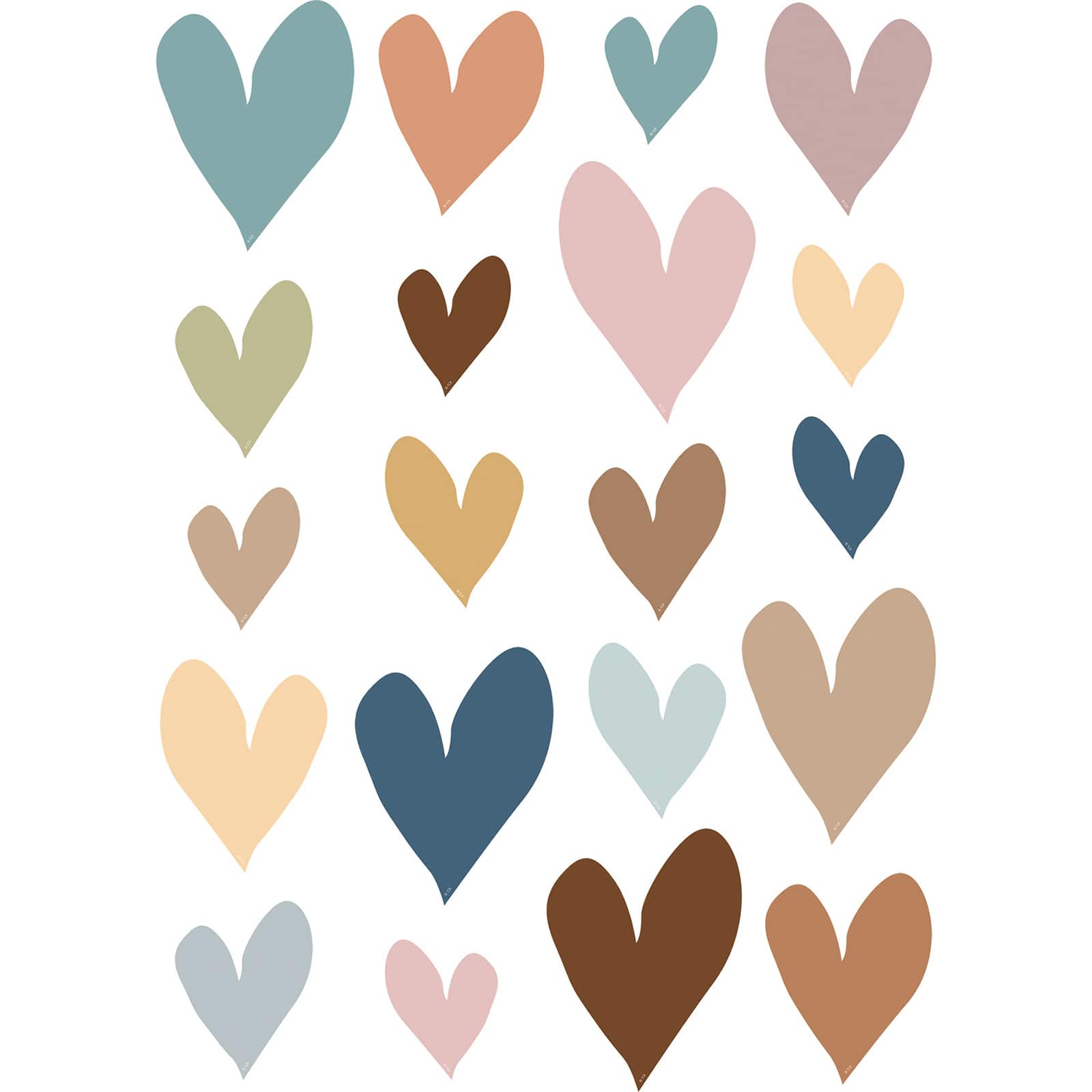 Teacher Created Resources Everyone is Welcome Hearts Accents, 180 Pieces