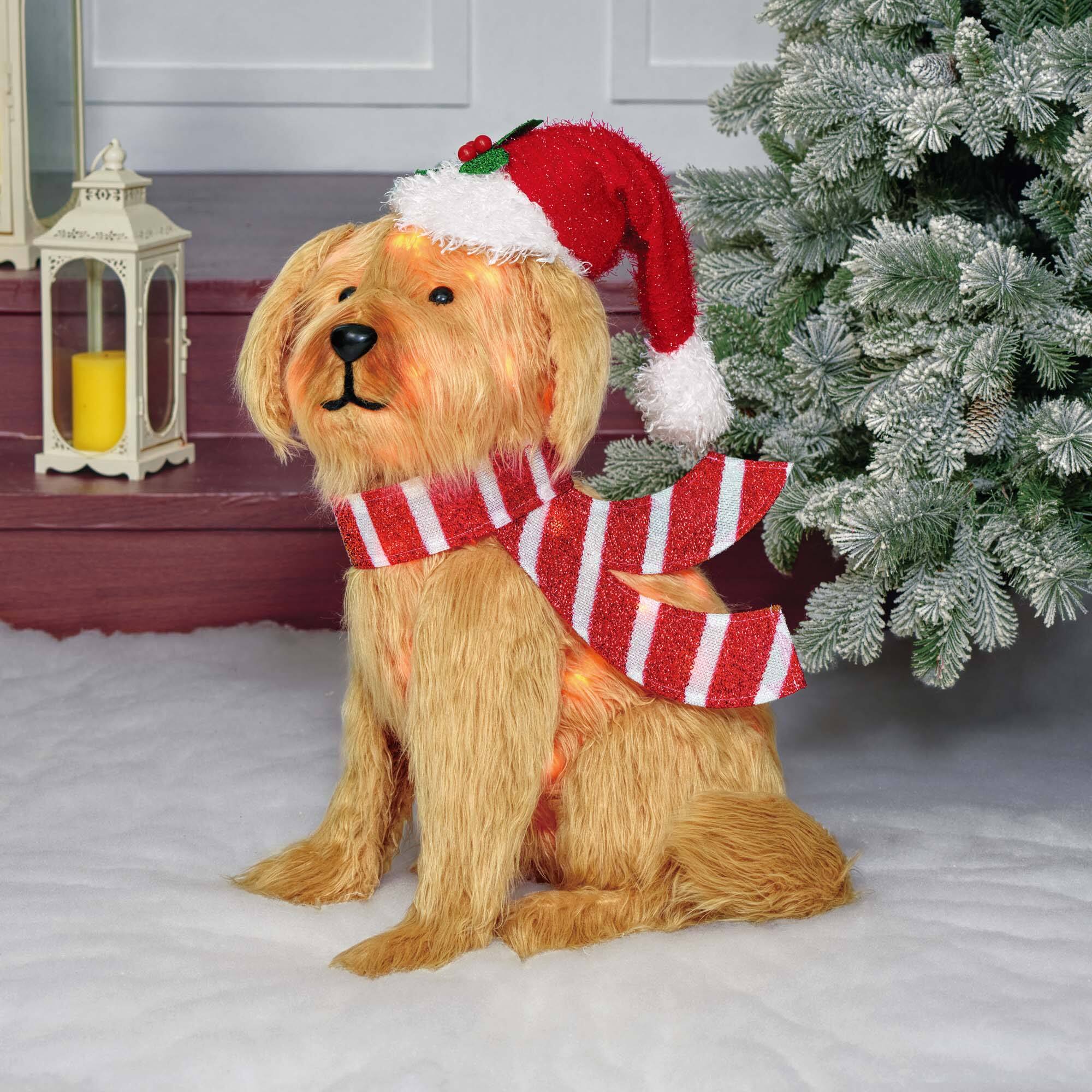 2ft. Plush Golden Poodle Sculpture