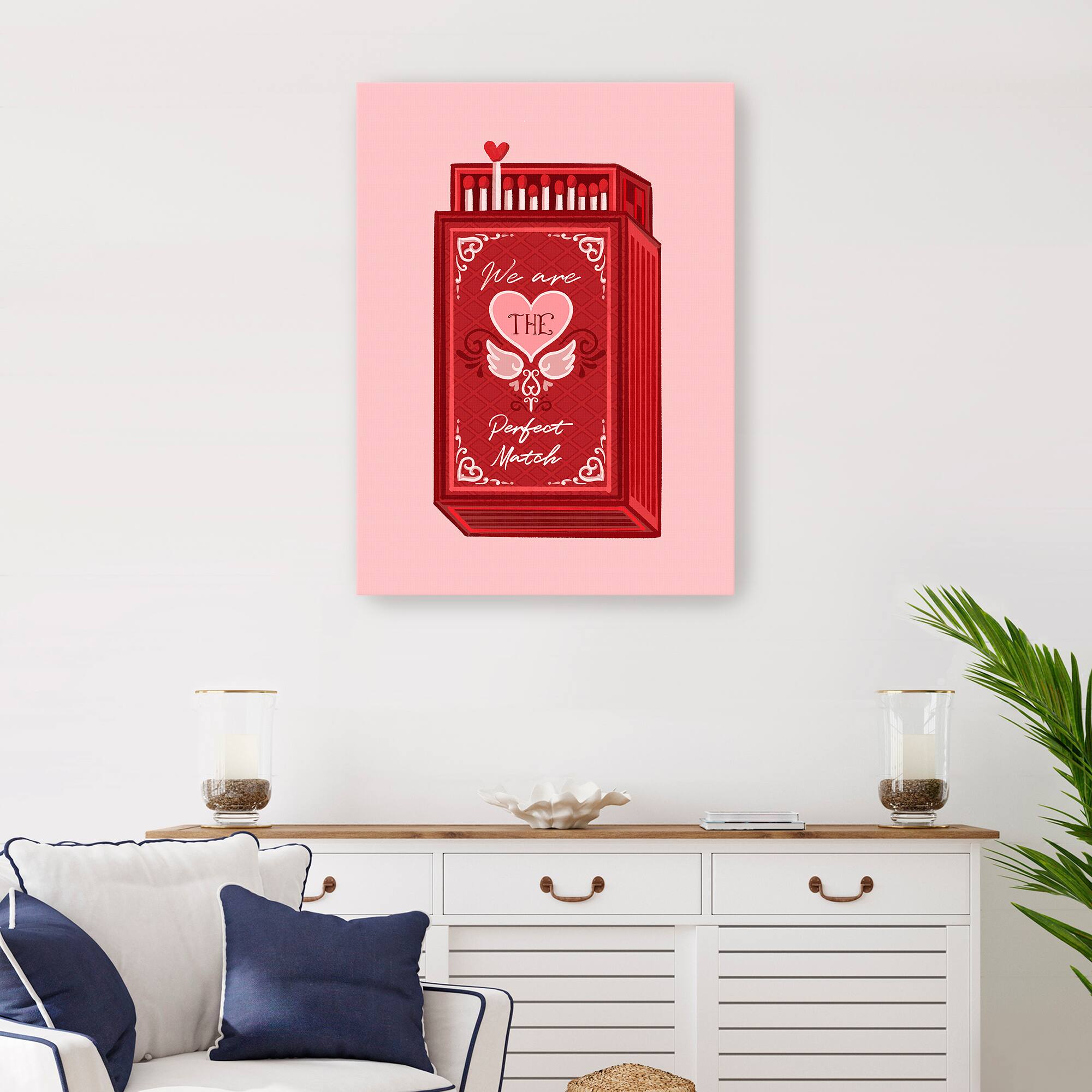 Perfect Match Canvas Giclée Art