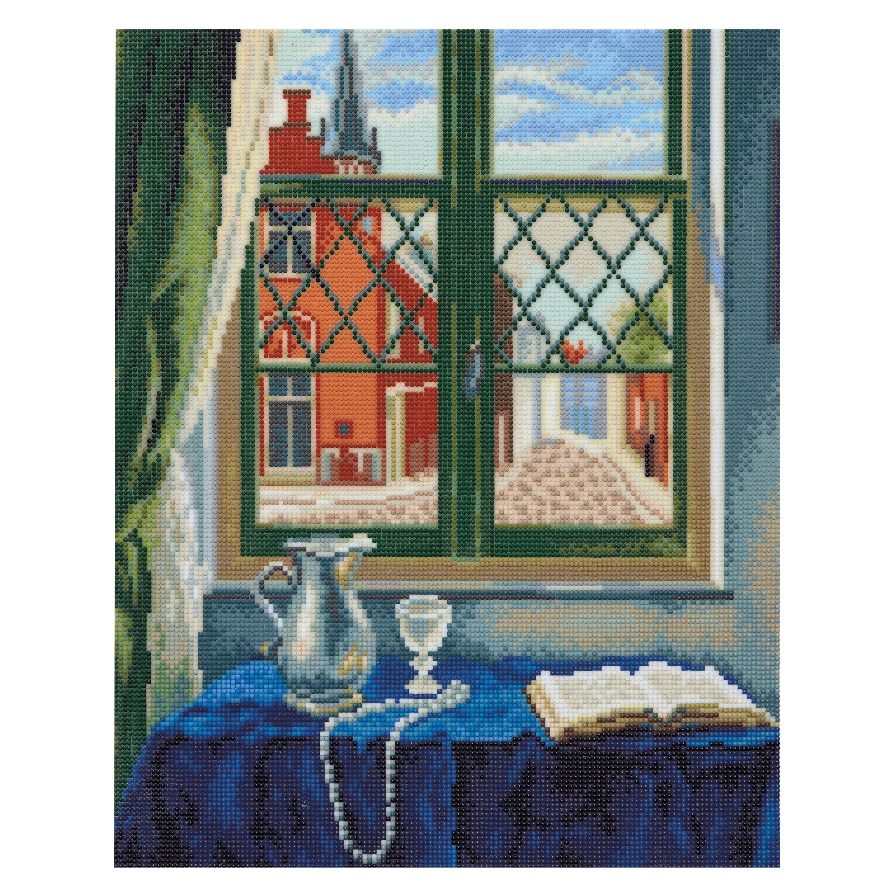 16" x 20" Still Life Window Diamond Art Kit by Make Market®