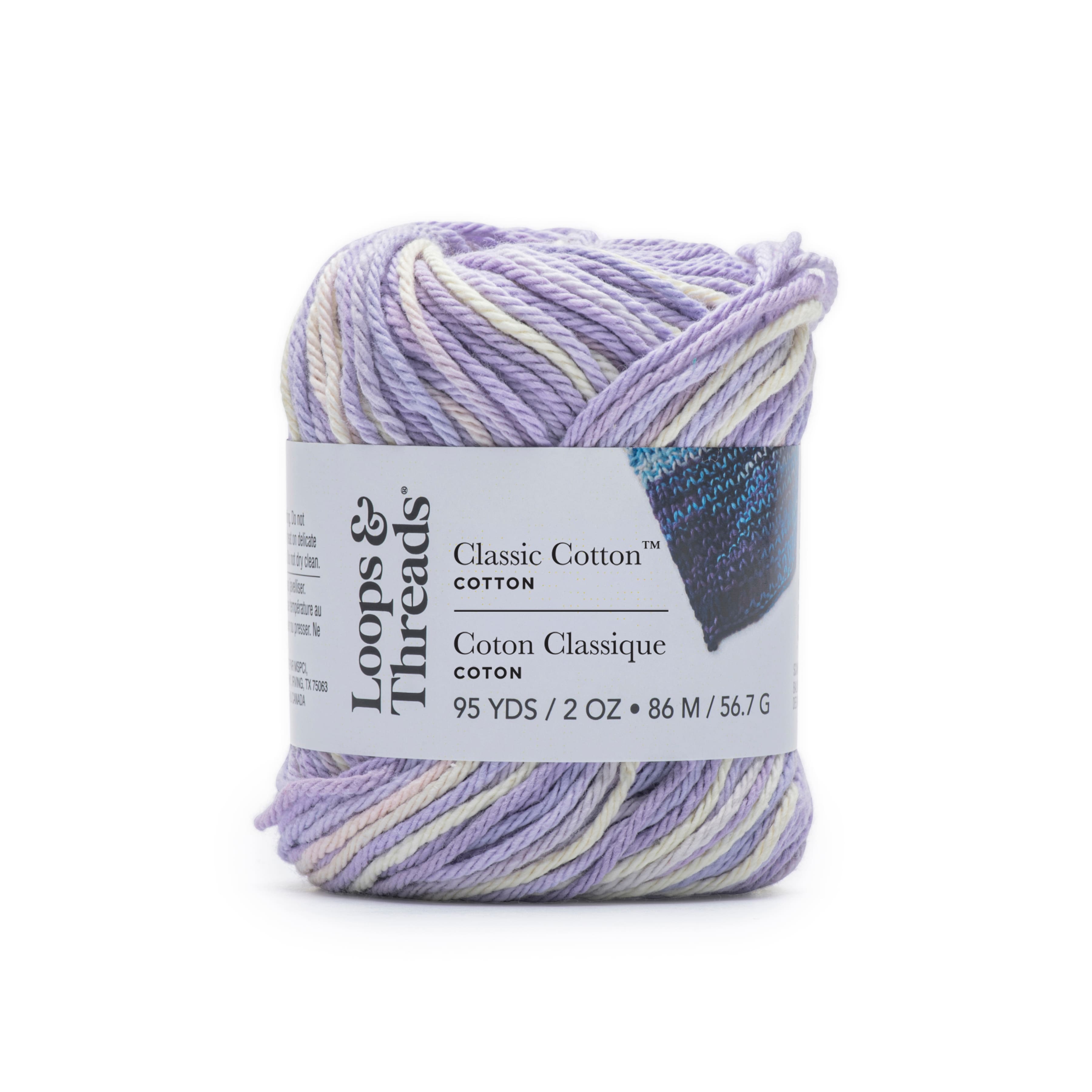 Classic Cotton™ Patterned Yarn by Loops & Threads®