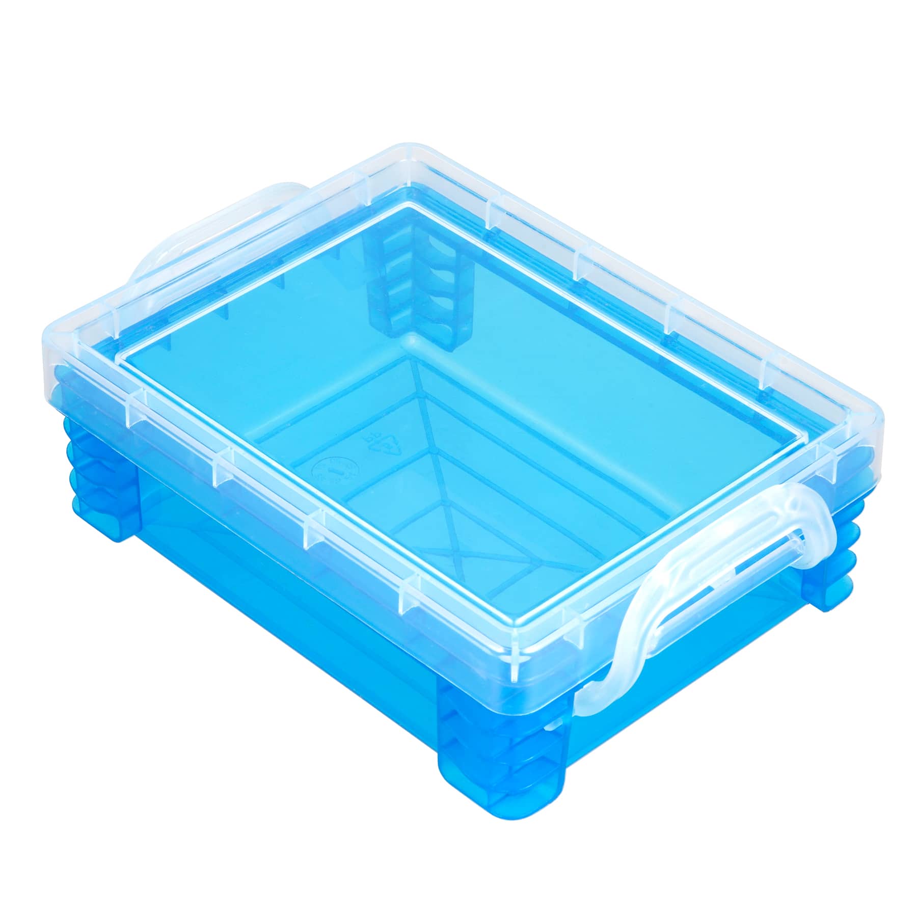 36 Pack: Teal Stacking Crayon Box by Simply Tidy™