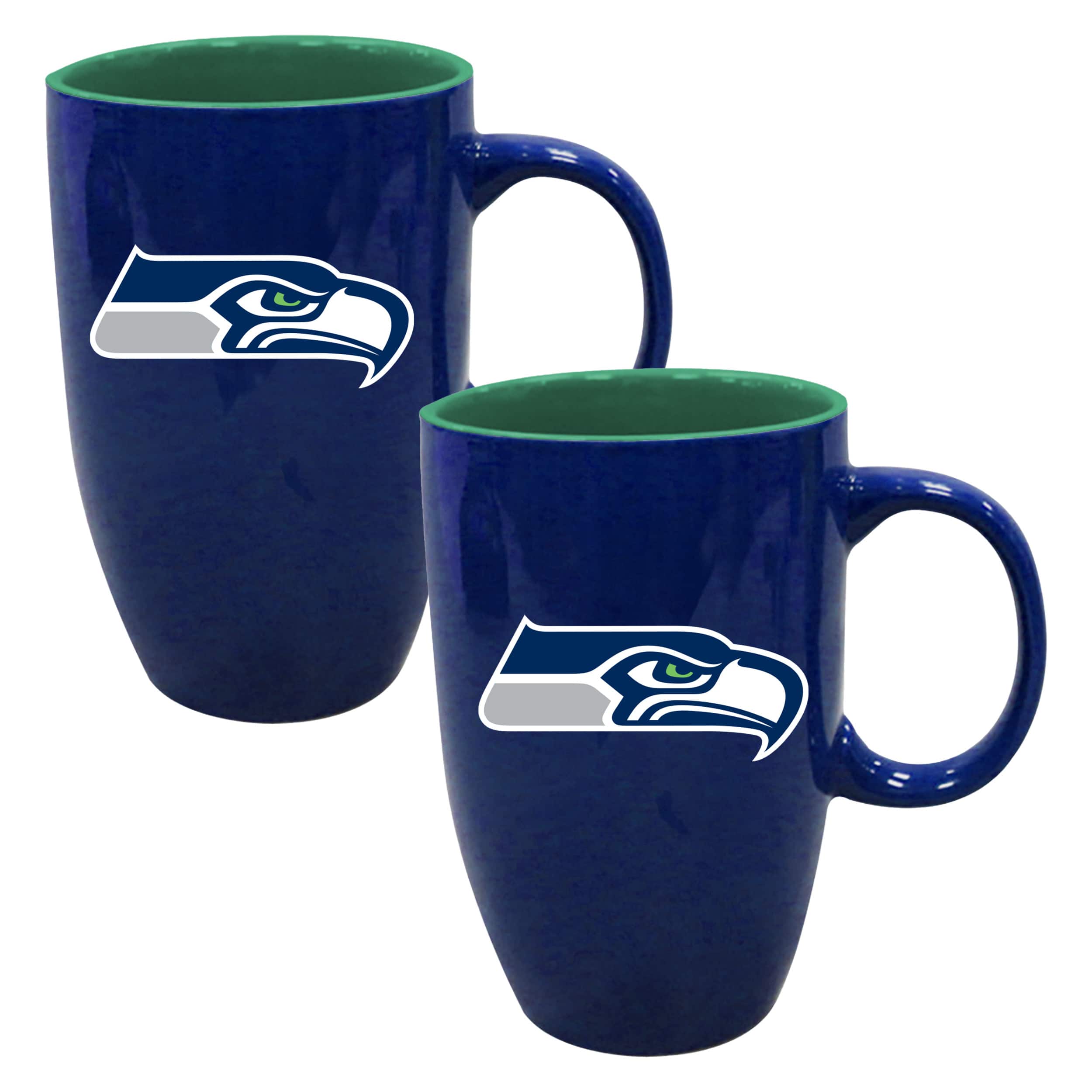 The Memory Company NFL 20oz. Ceramic Team Color Tall Mugs, 2ct.